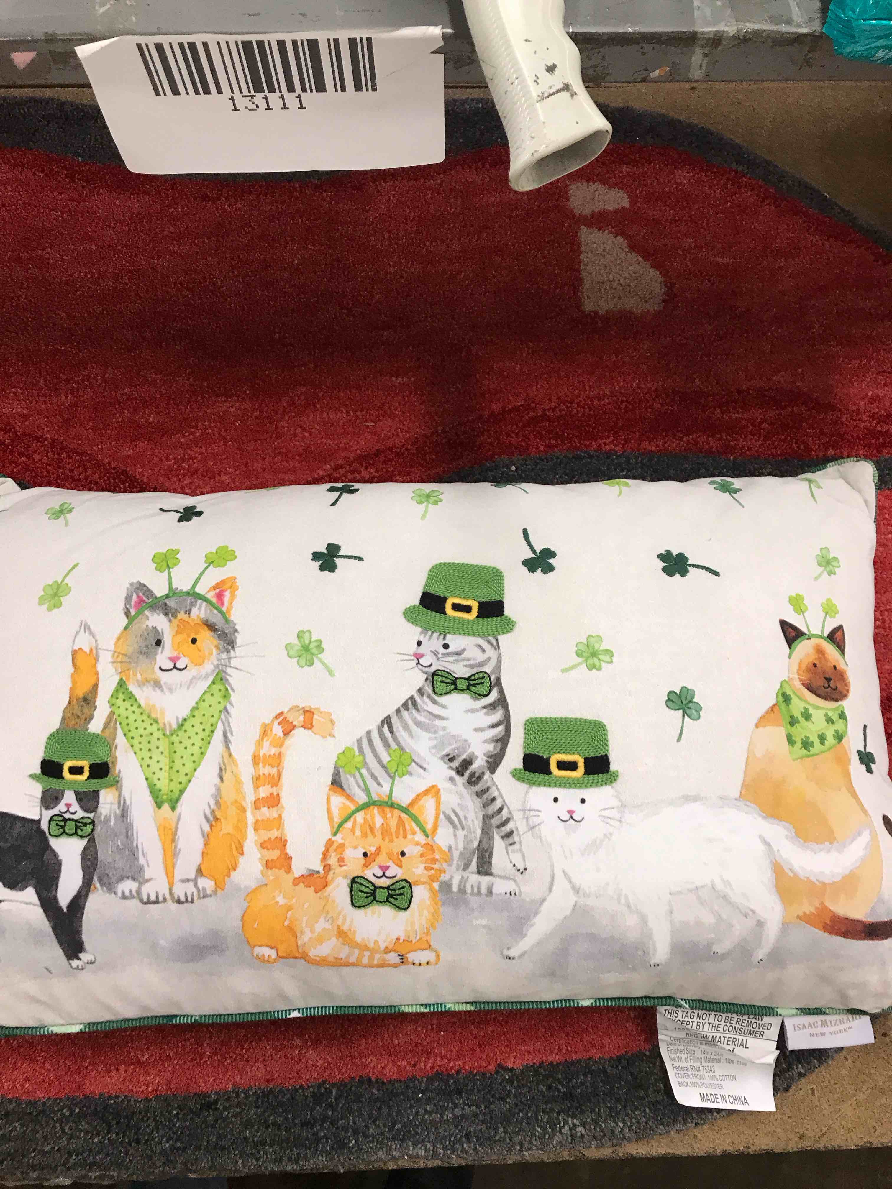 St Patrick’s Day Pillow