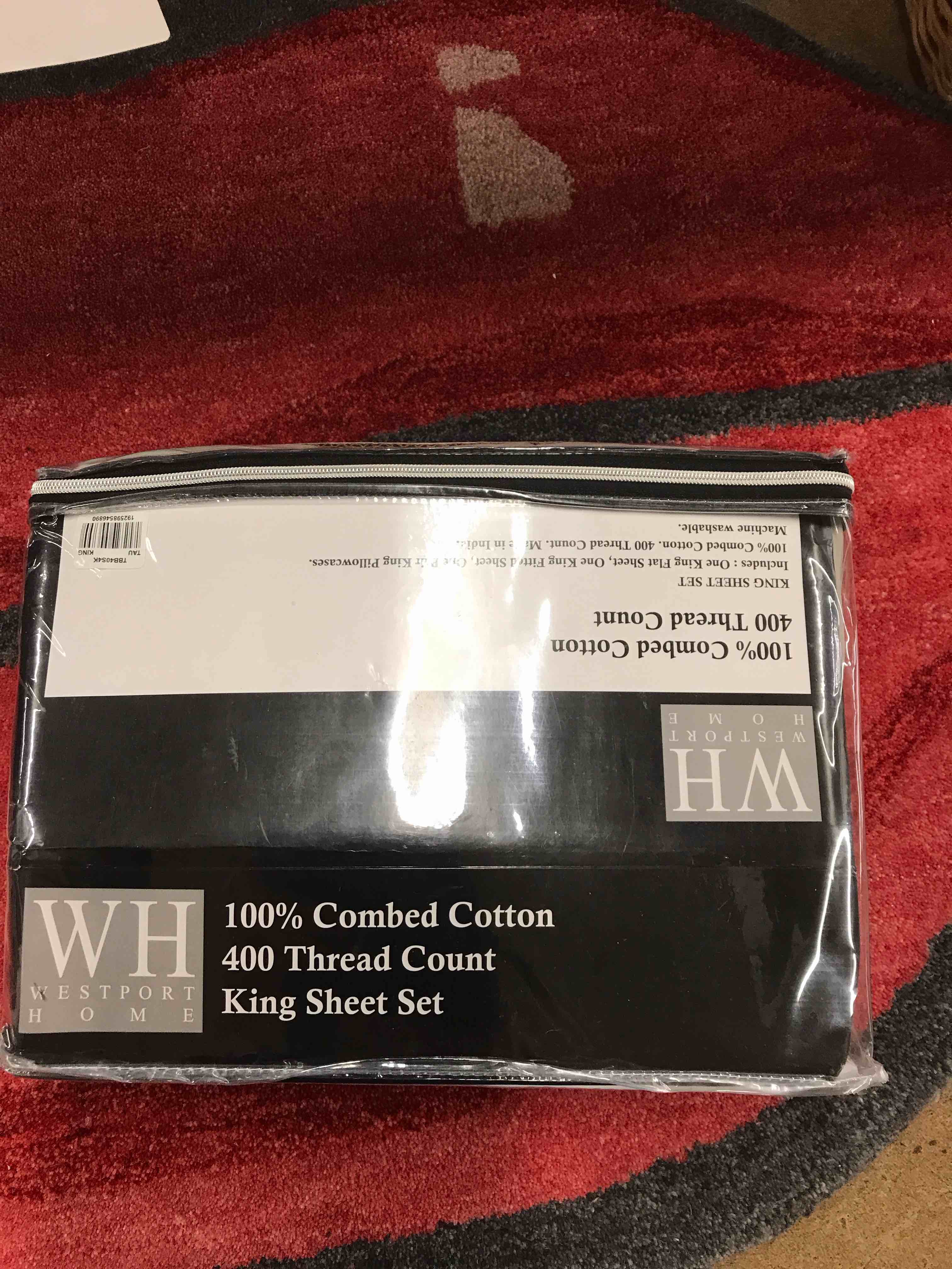 Westport Home King Sheet Set