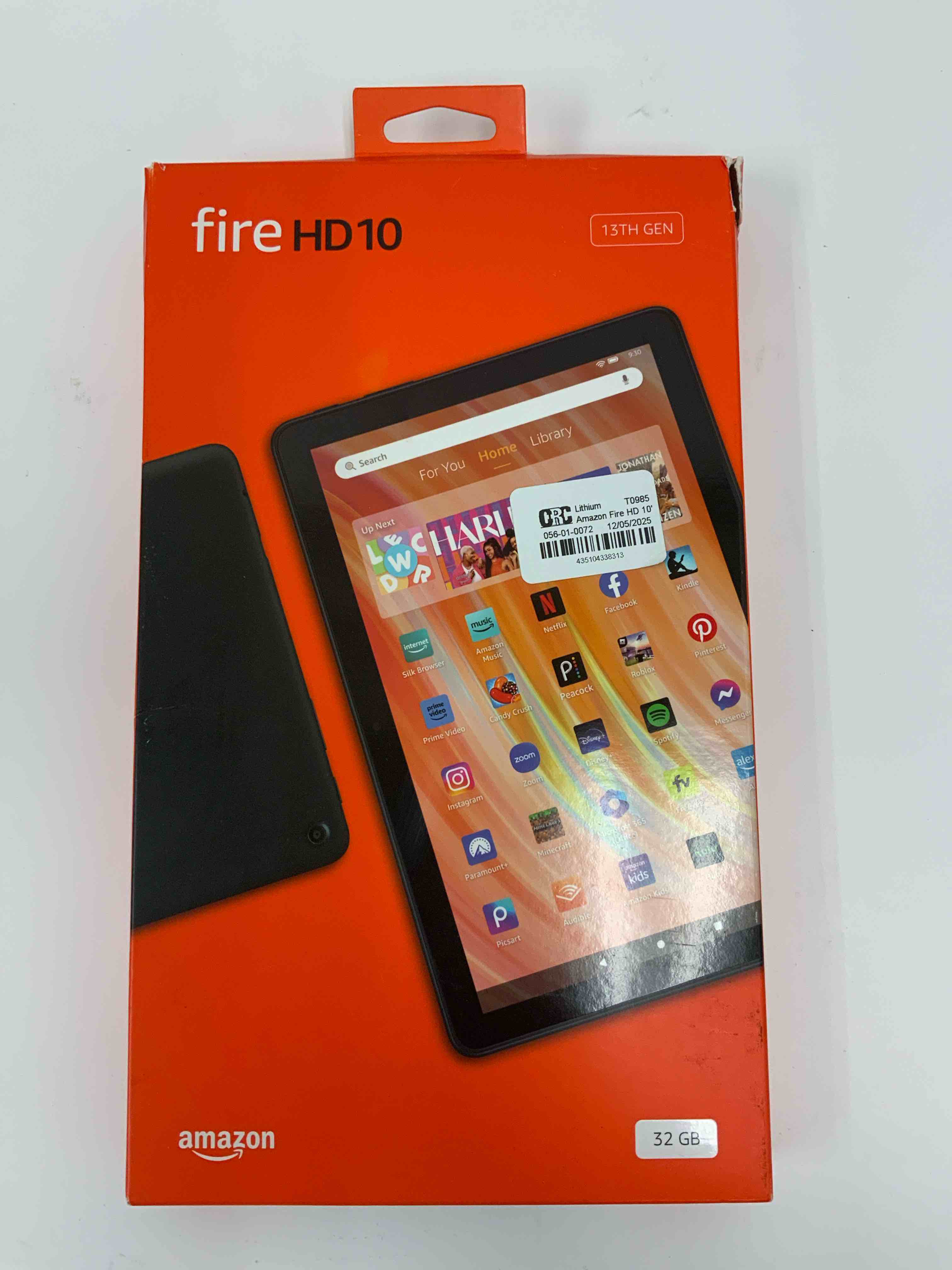 Amazon - Fire HD 10 - 10.1" Tablet (2023 Release) - 32GB with Wi-Fi - Black