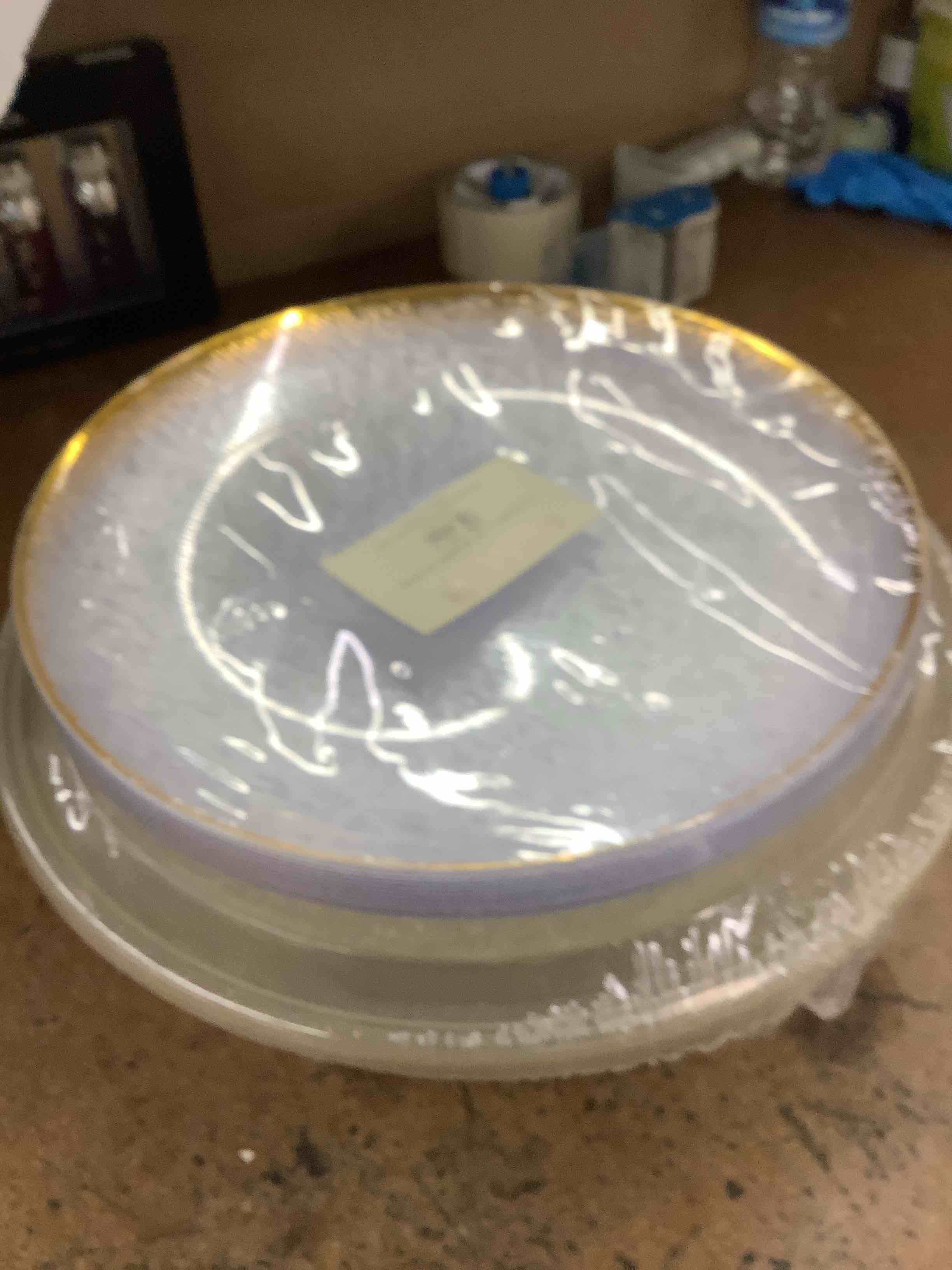 set of plates with mixing bowl 