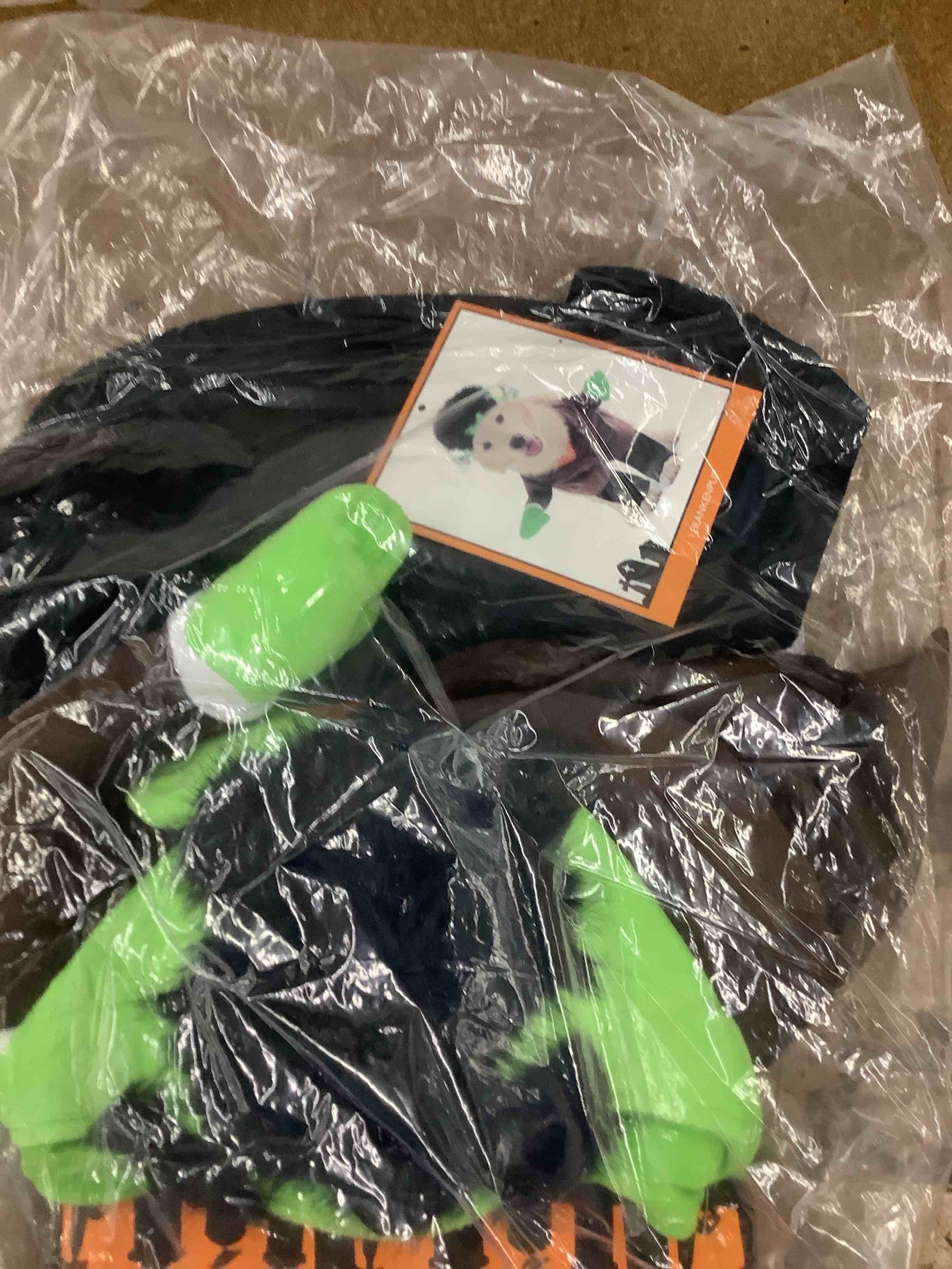 Frankenpup Halloween pet wear Large 