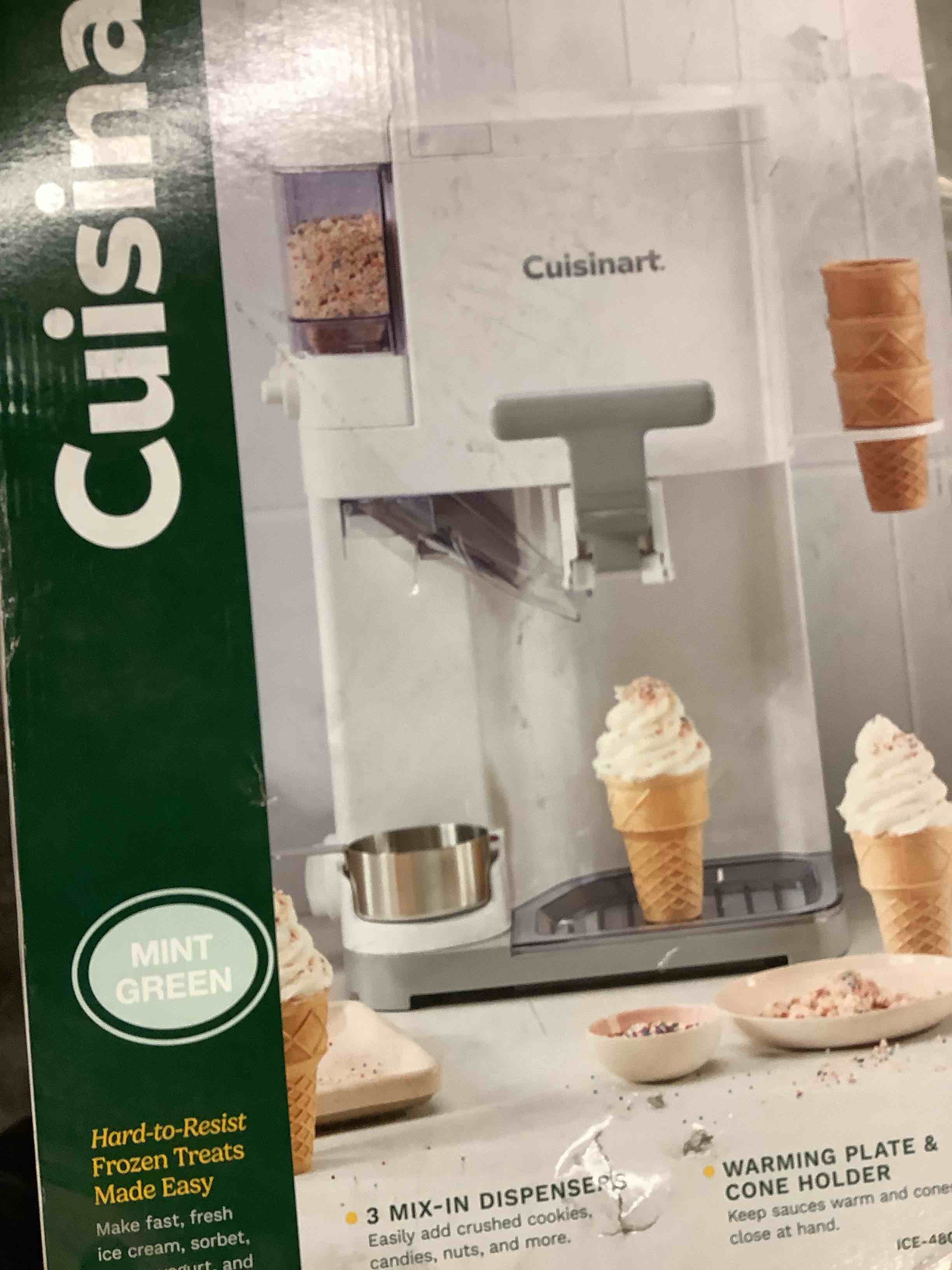 Cuisinart mix it in soft serve ice cream and slushy maker 