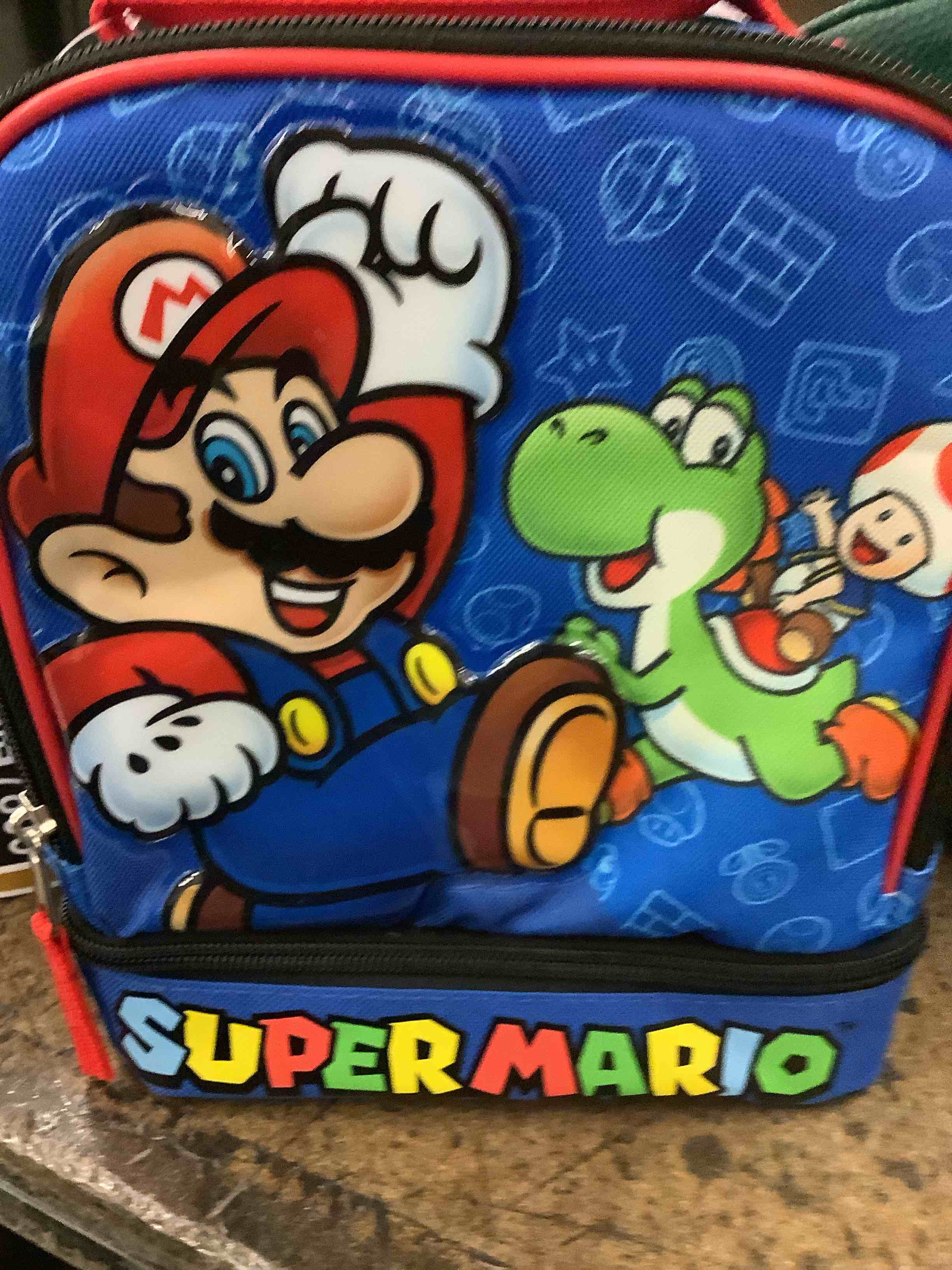 kid approved super Mario bro lunch bag 