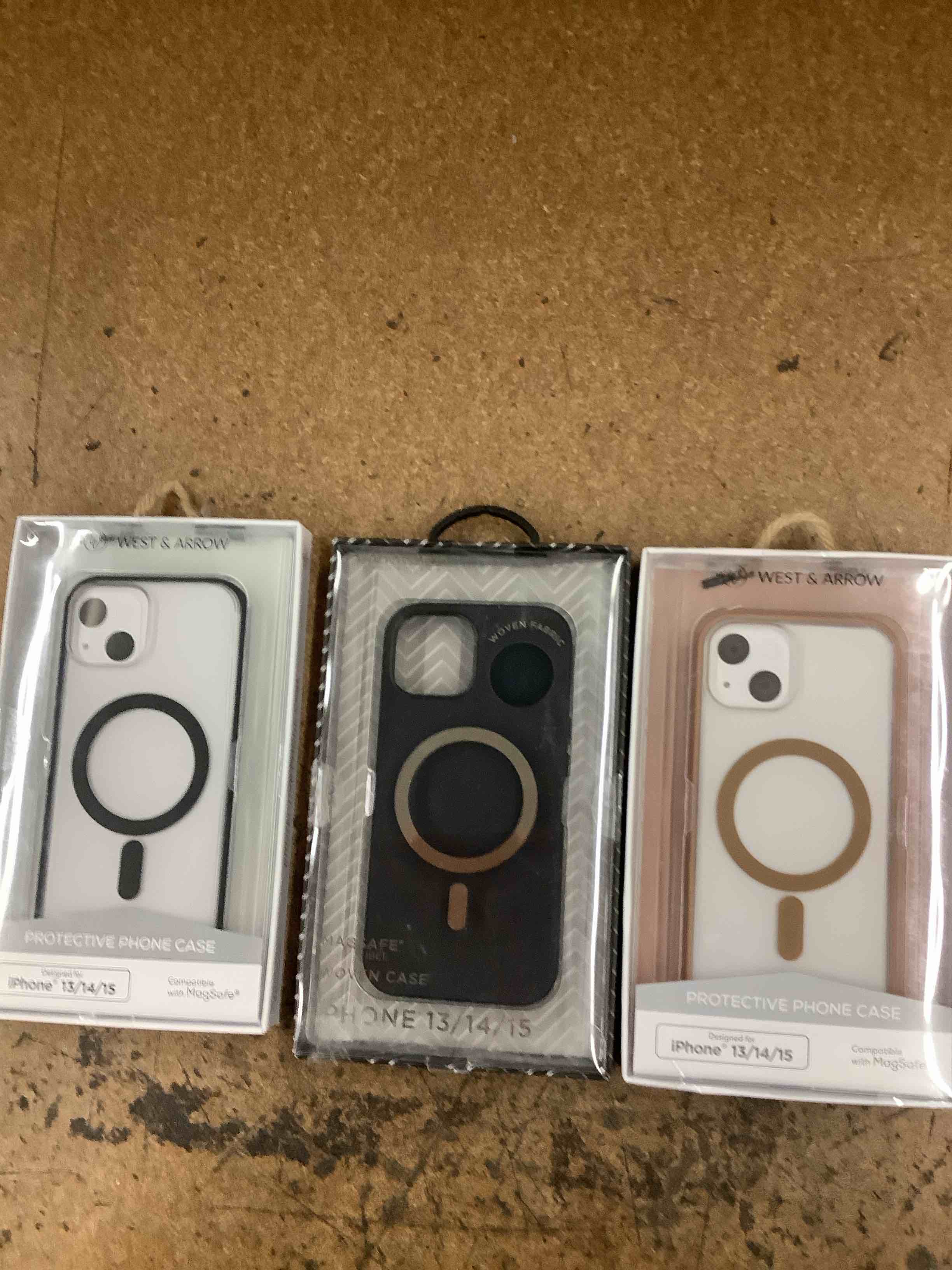 three style of iPhone 13/14/15  protective cases