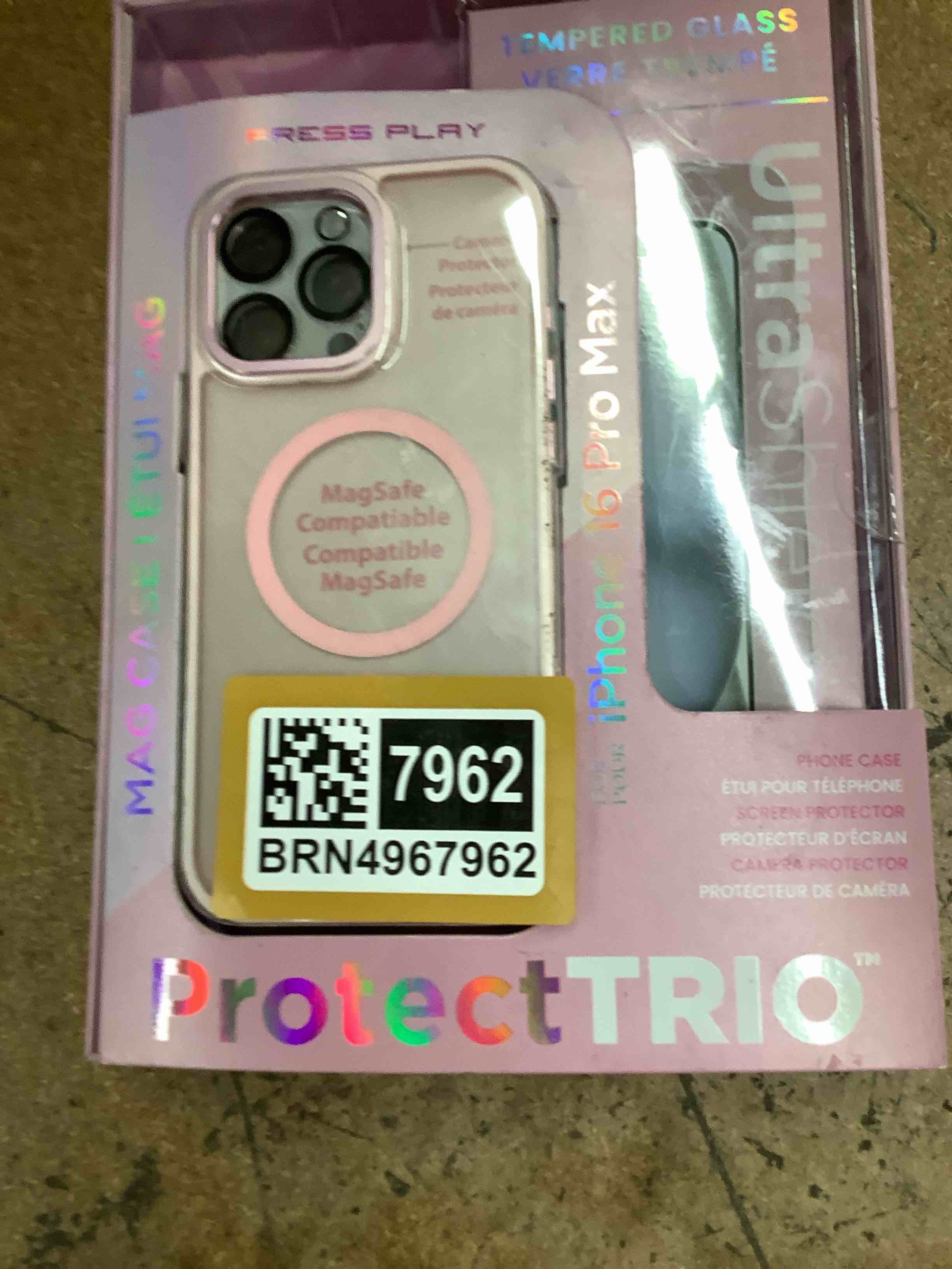 ultra shield protect trio phone case for pro max 16 