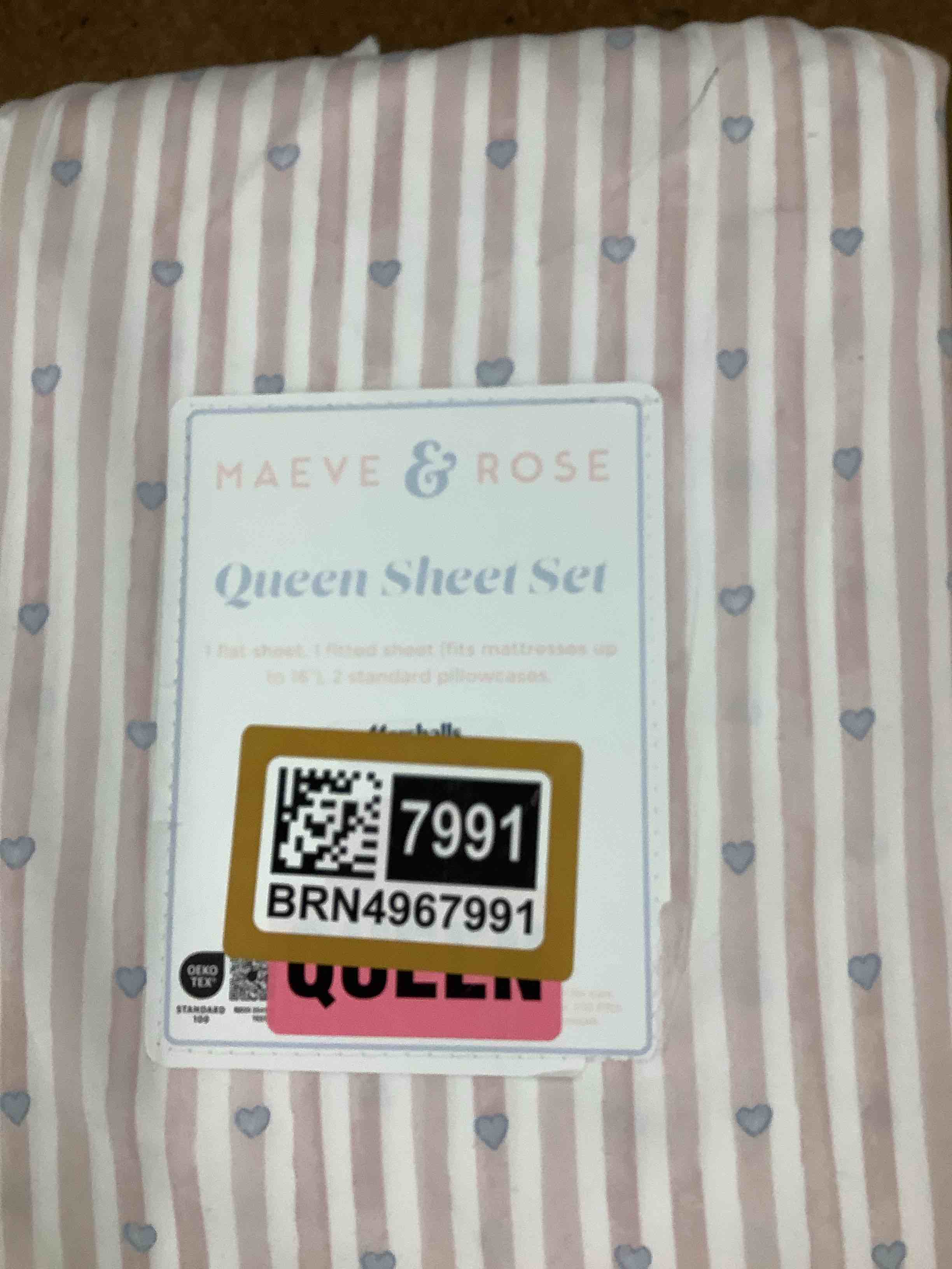 Maeve & rose Queen sheet set 