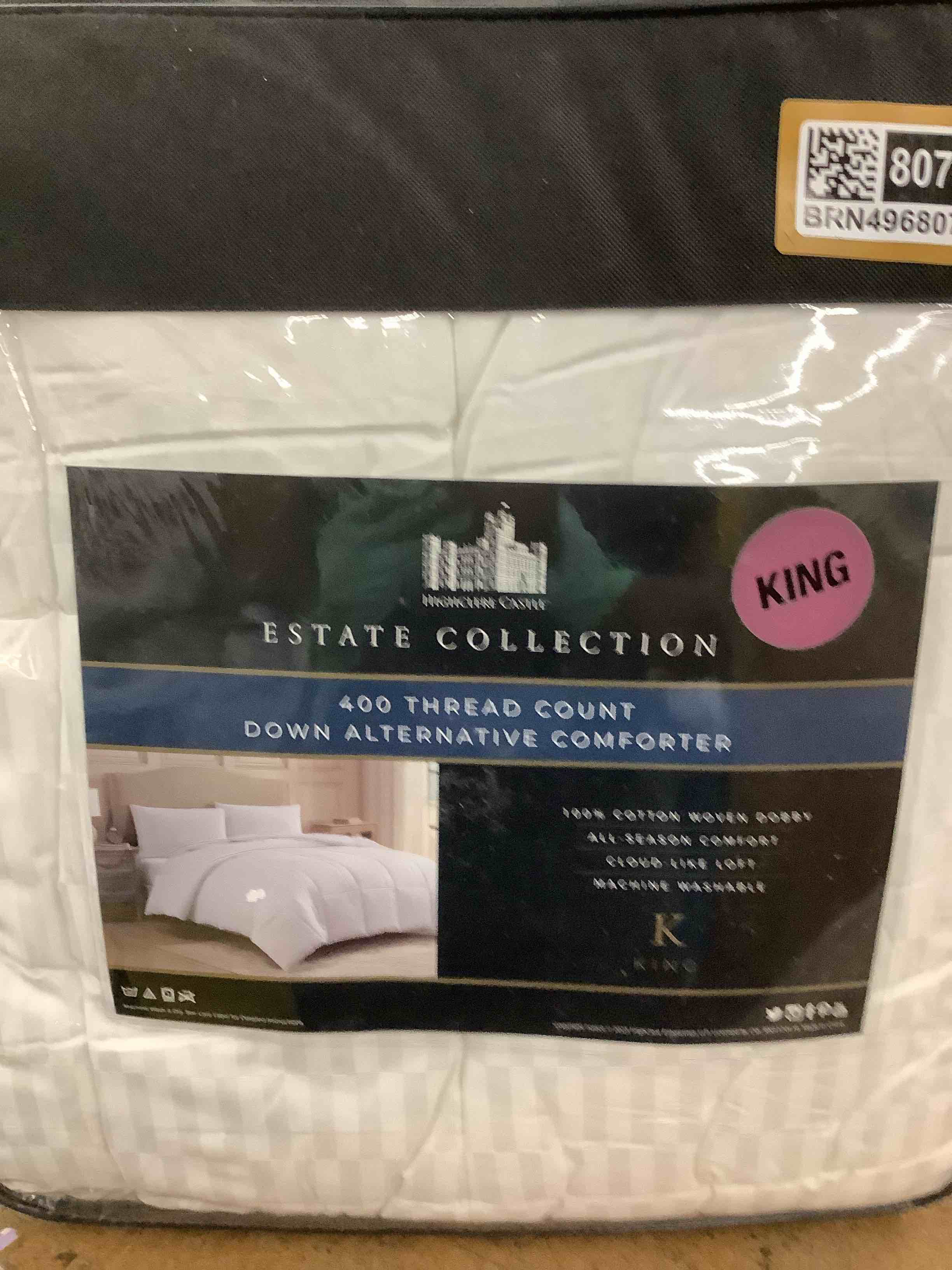 estate collection 400 thread count down comforter 
