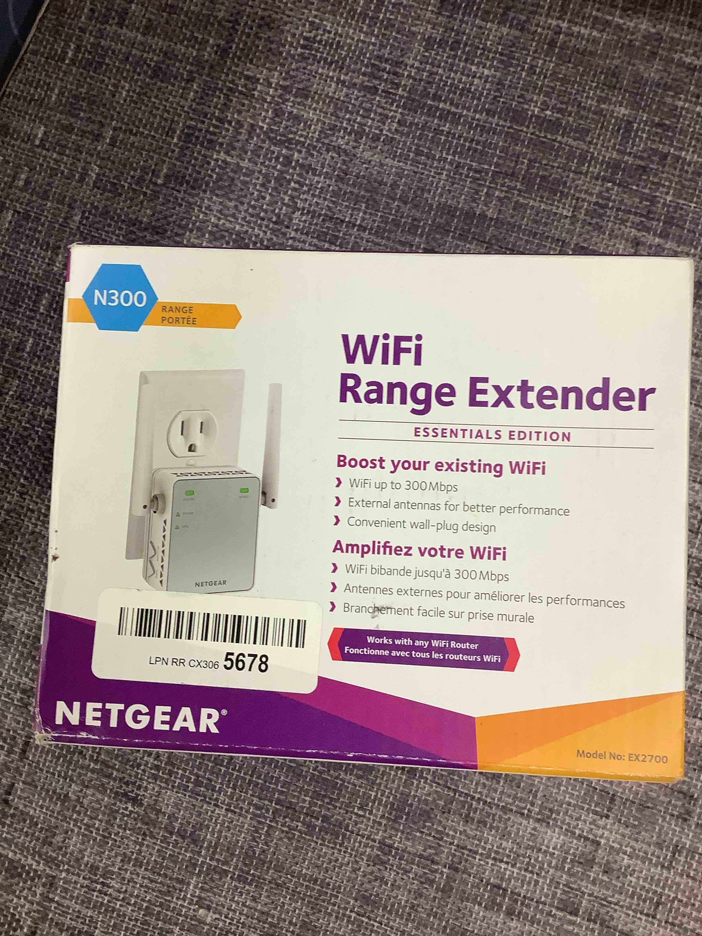 netgear wi-fi range extender ex6120 - coverage up to 1500 sq ft and 25 devices with ac1200 dual band wireless signal booster & repeater (up to 1200mbps speed), and compact wall plug design, white