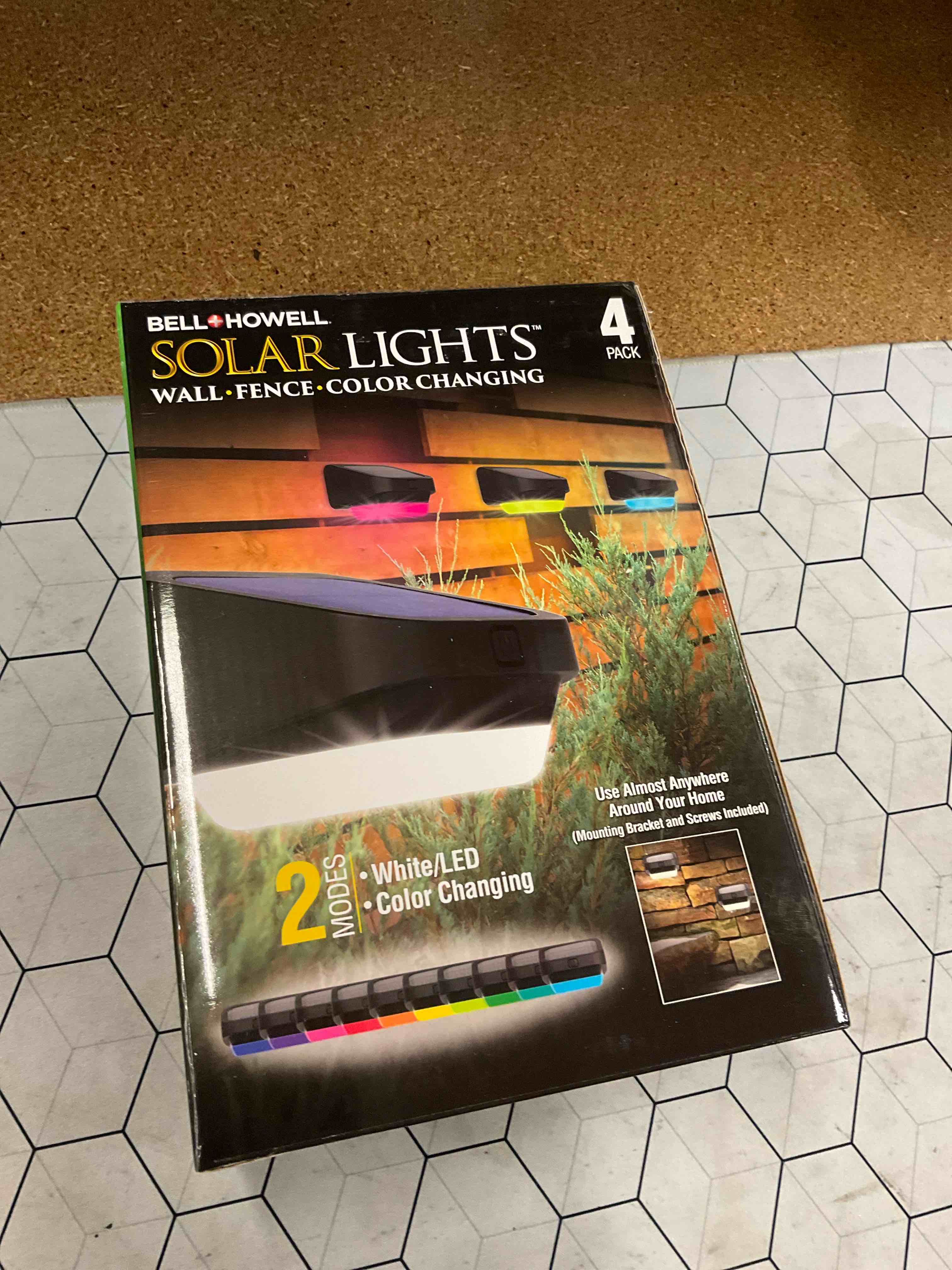 solar lights 4 pack 