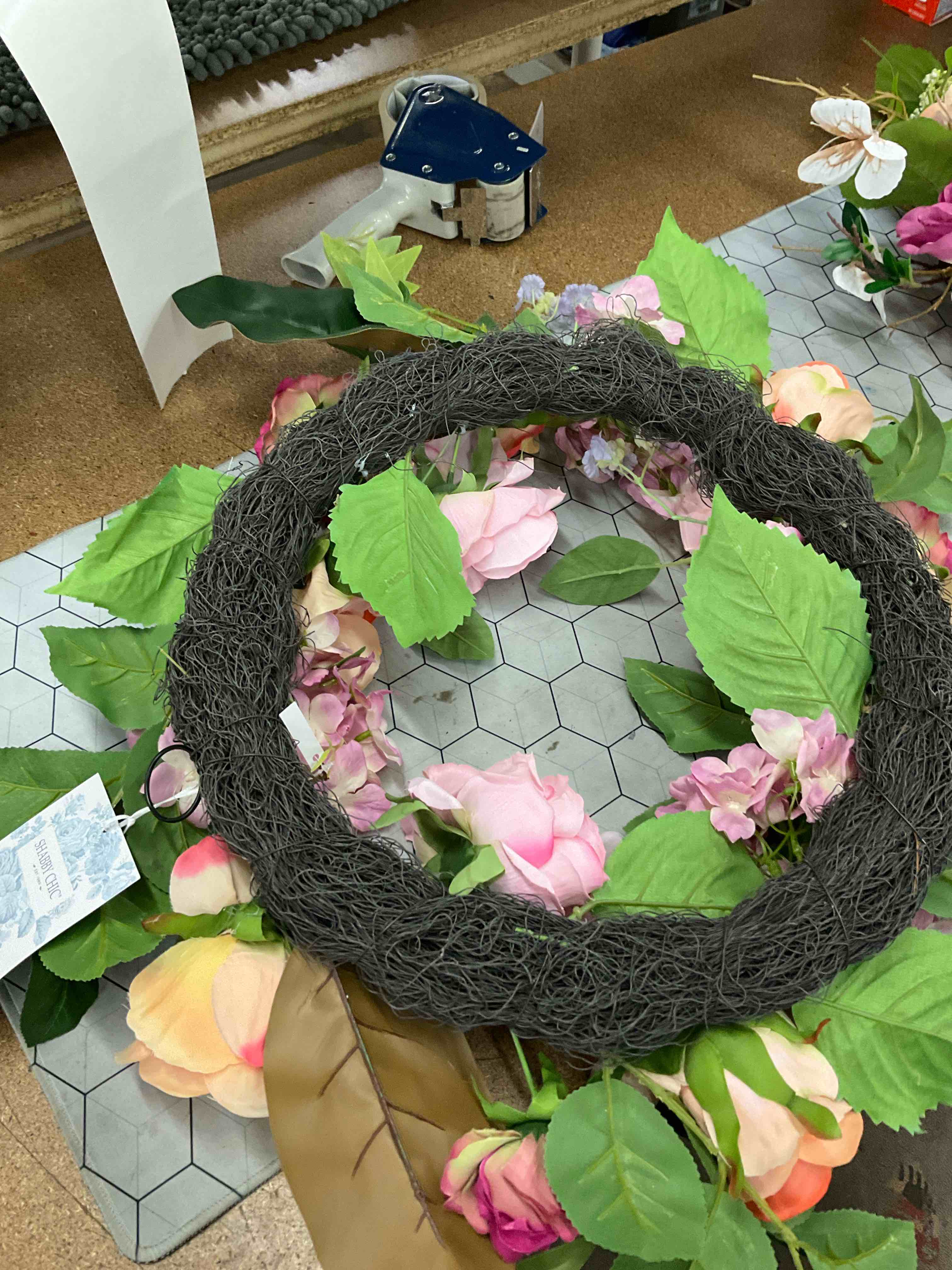 Condition photo showing As Is for home decor 