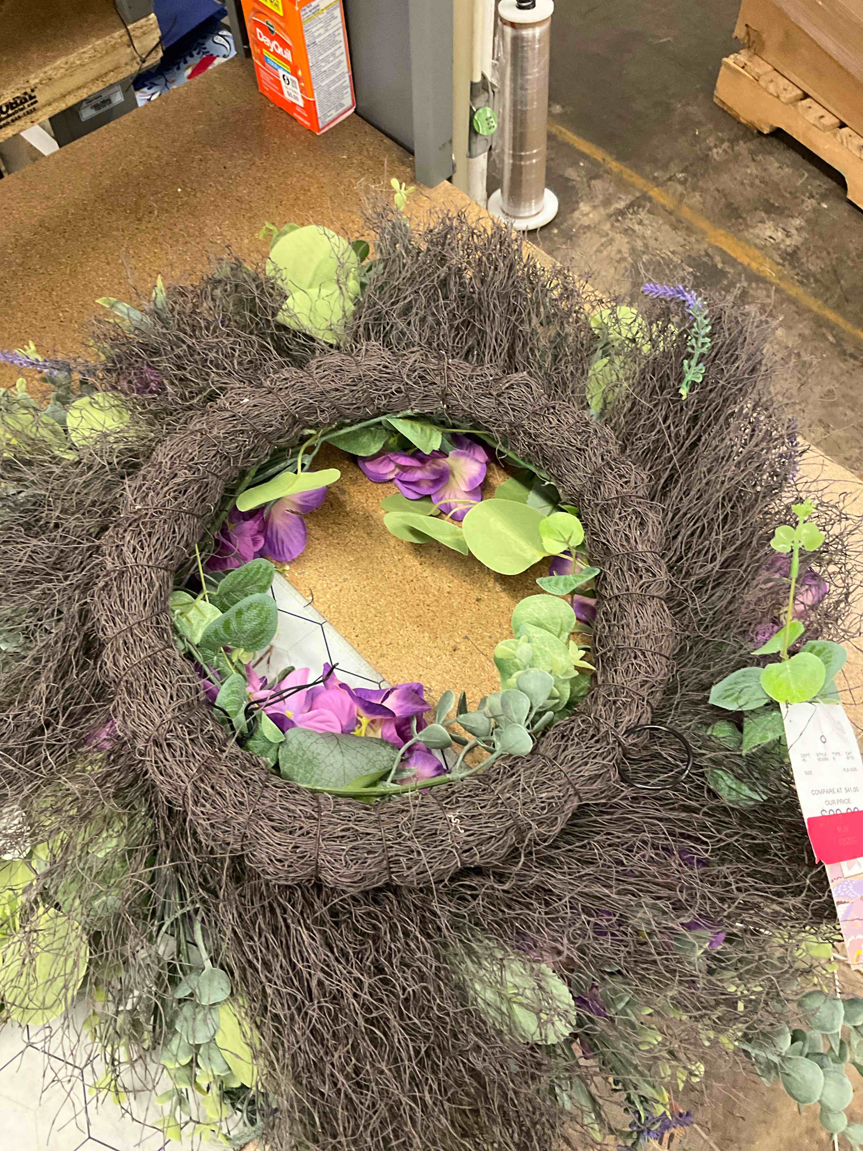 Condition photo showing As Is for home decor 