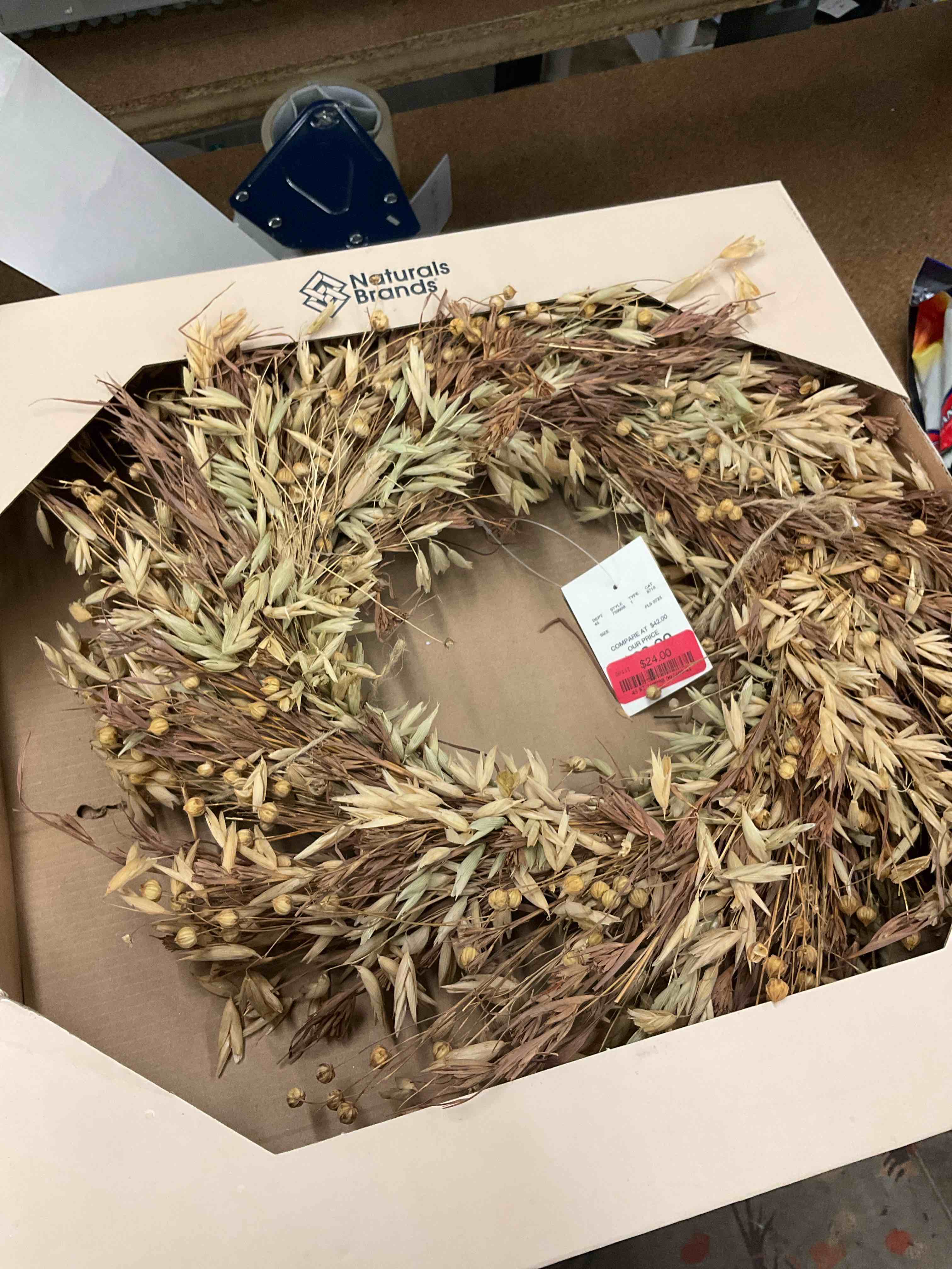 Condition photo showing As Is for home decor 