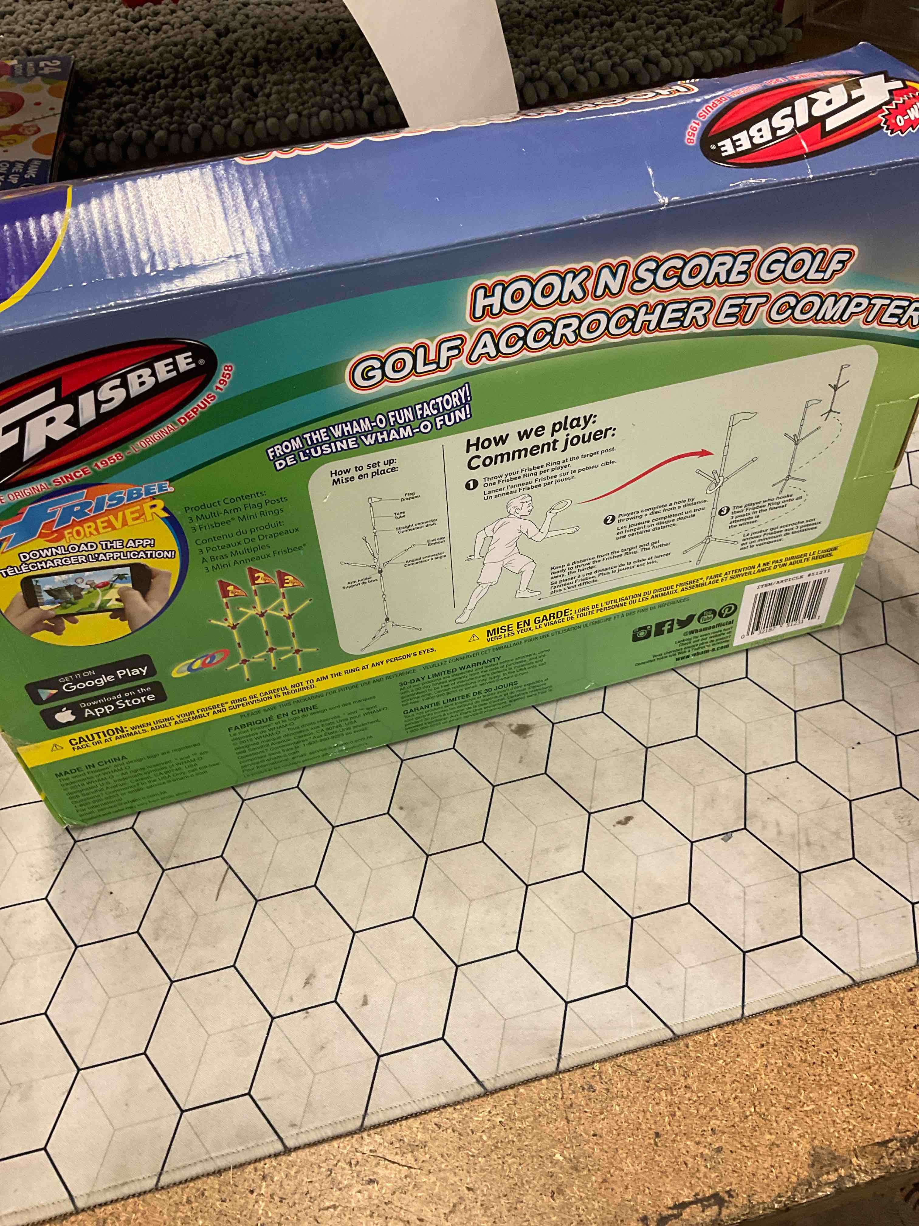 Condition photo showing Good Condition for hook n score golf game 