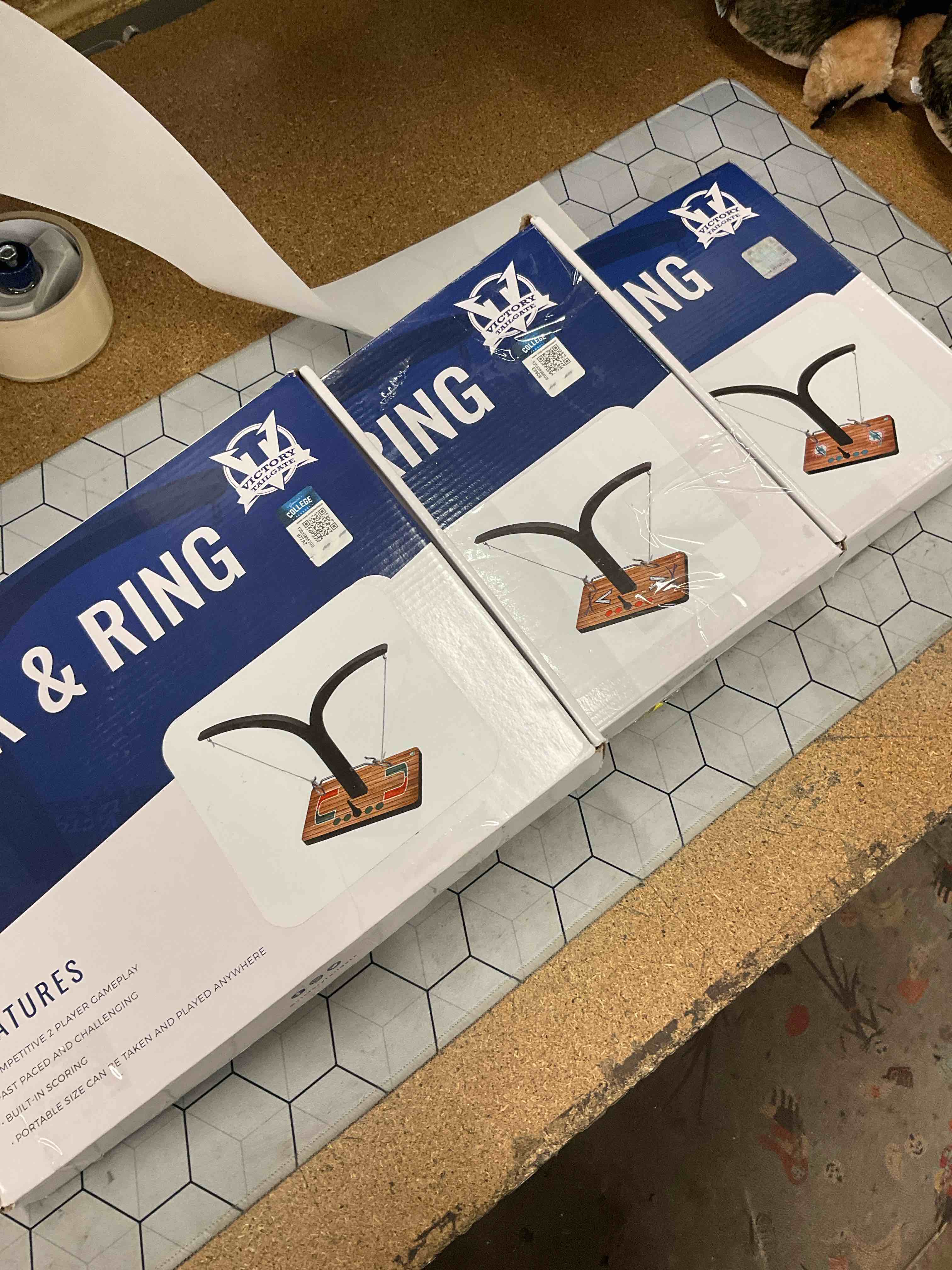 Condition photo showing Good Condition for hook n ring game 