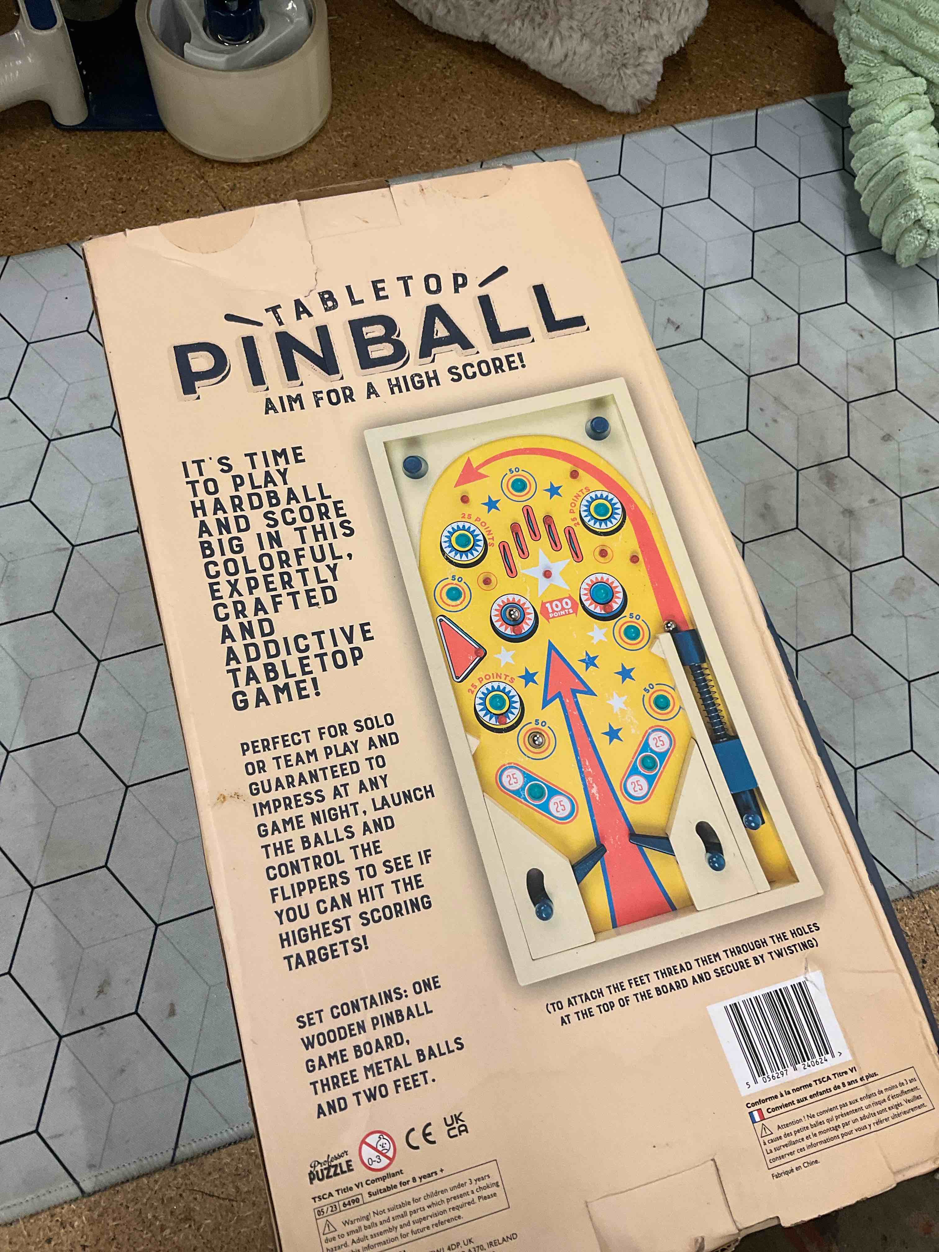 Condition photo showing Good Condition for pinball game 