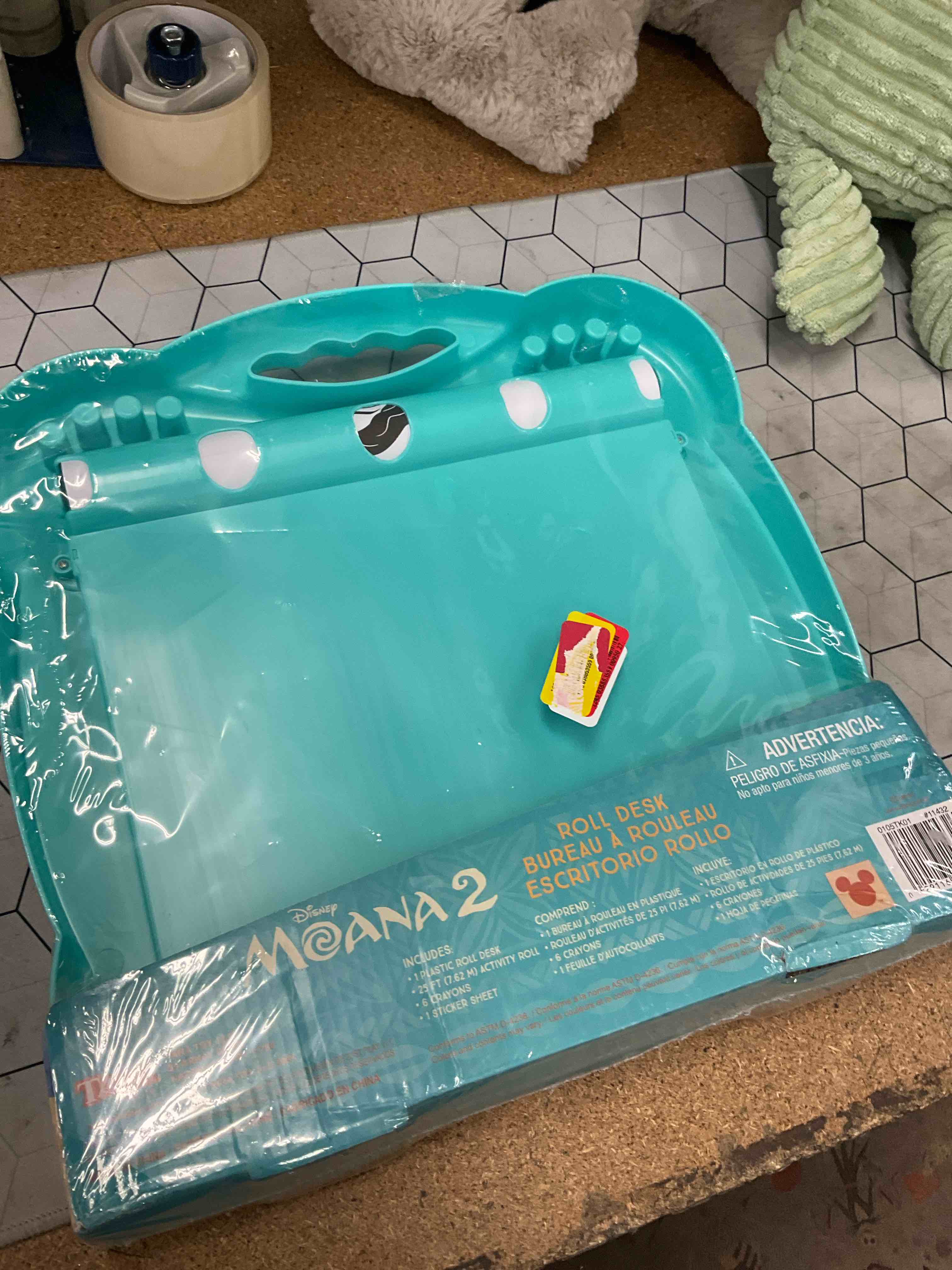 Condition photo showing As Is for Moana roll desk 