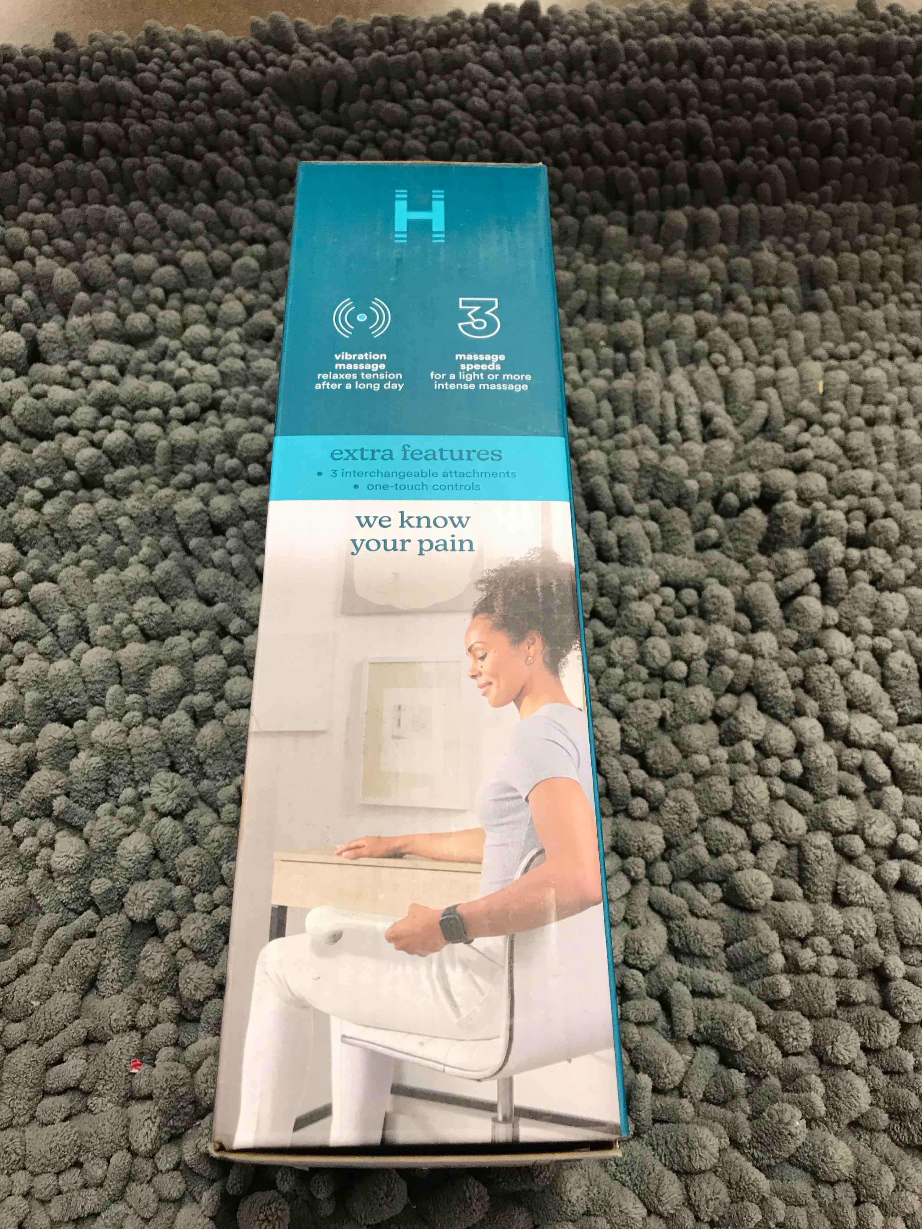 Condition photo showing New/Like New for personal full-body vibration massager