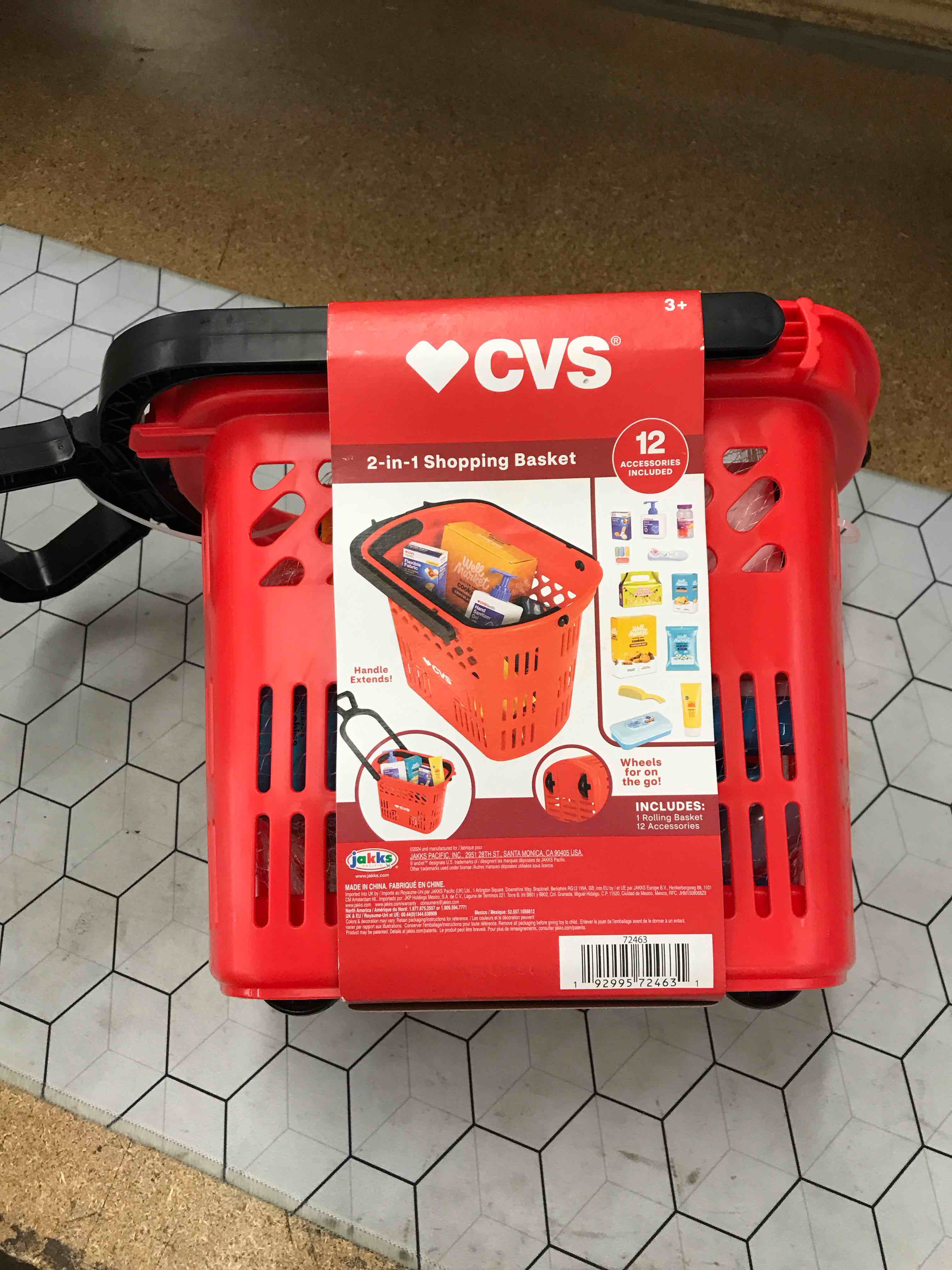 Kids shopping basket