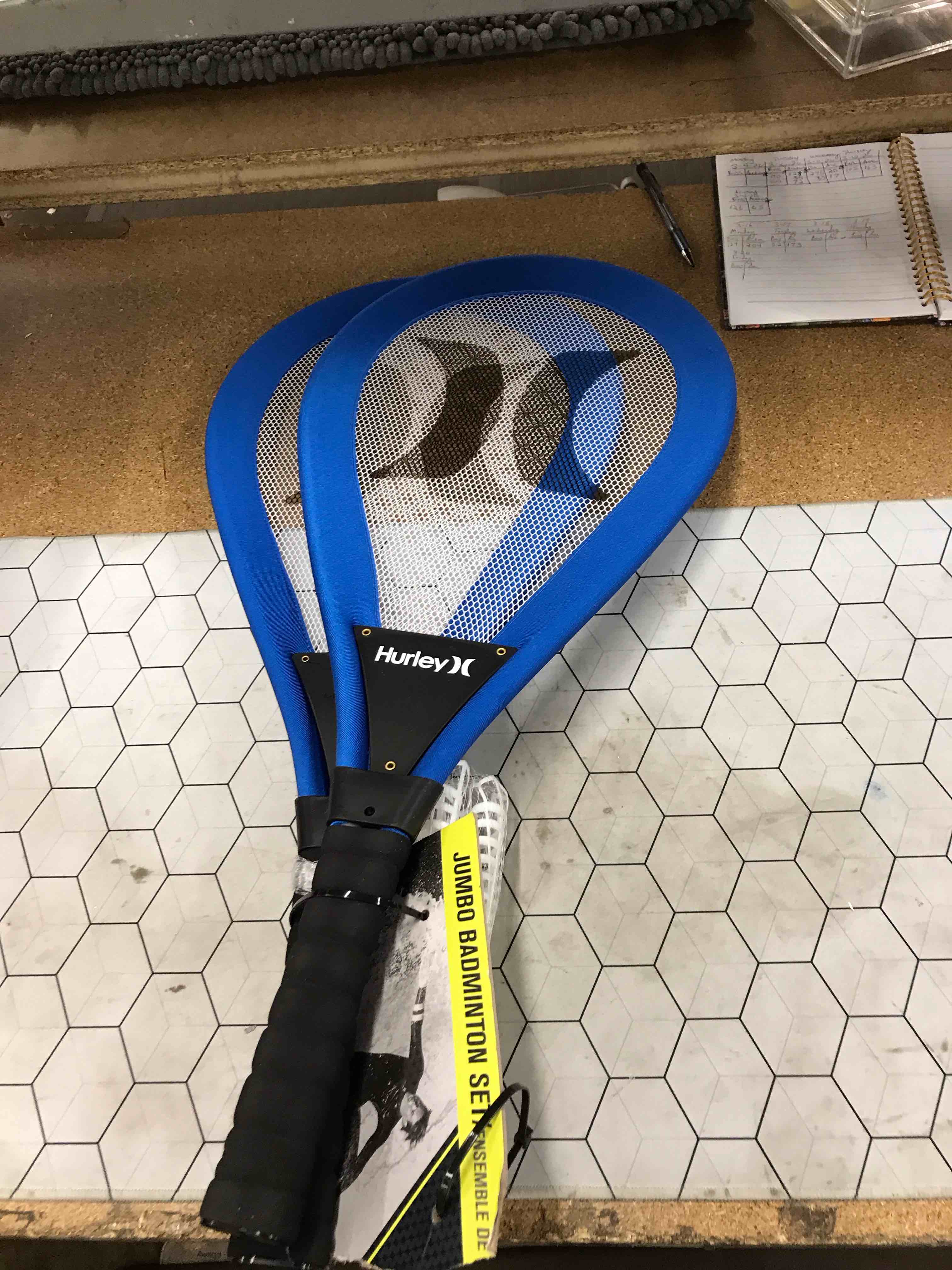 Condition photo showing New/Like New for badminton set