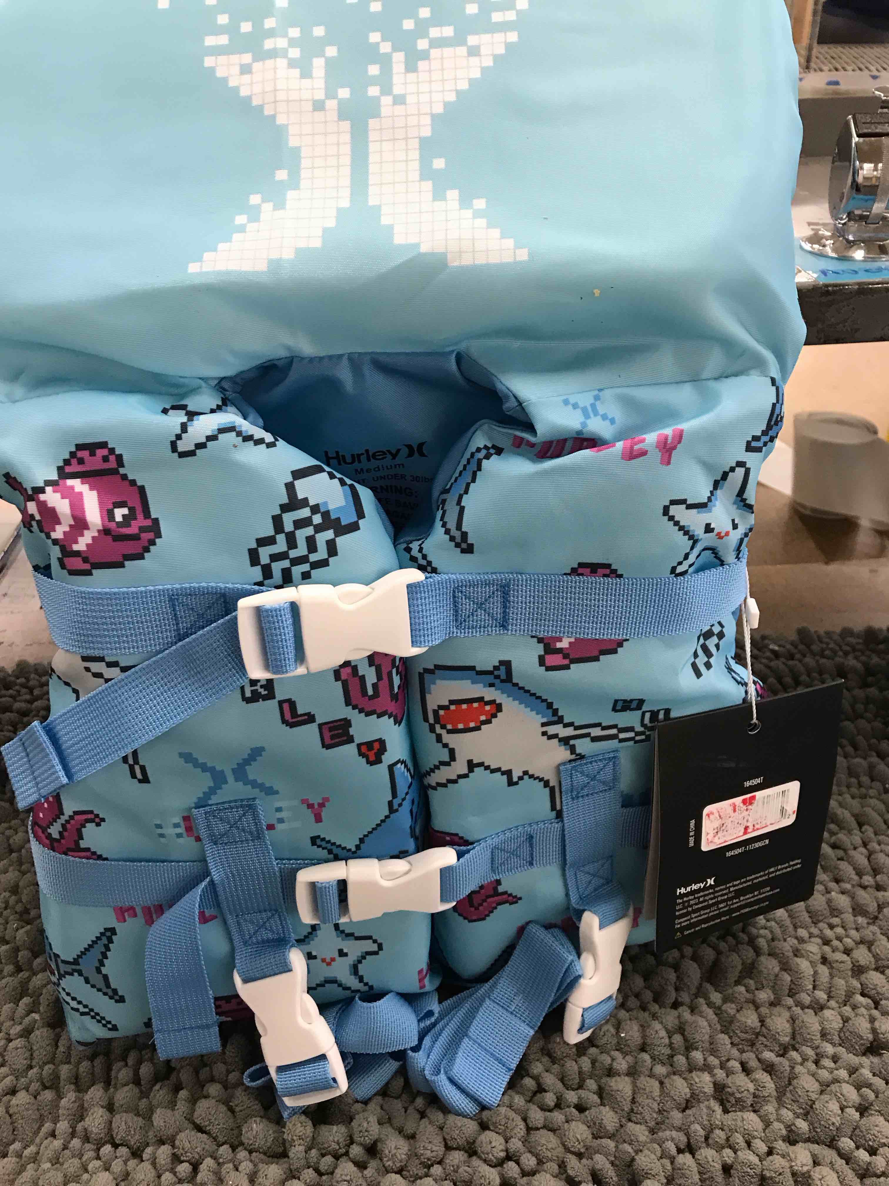 hurley infant swim vest