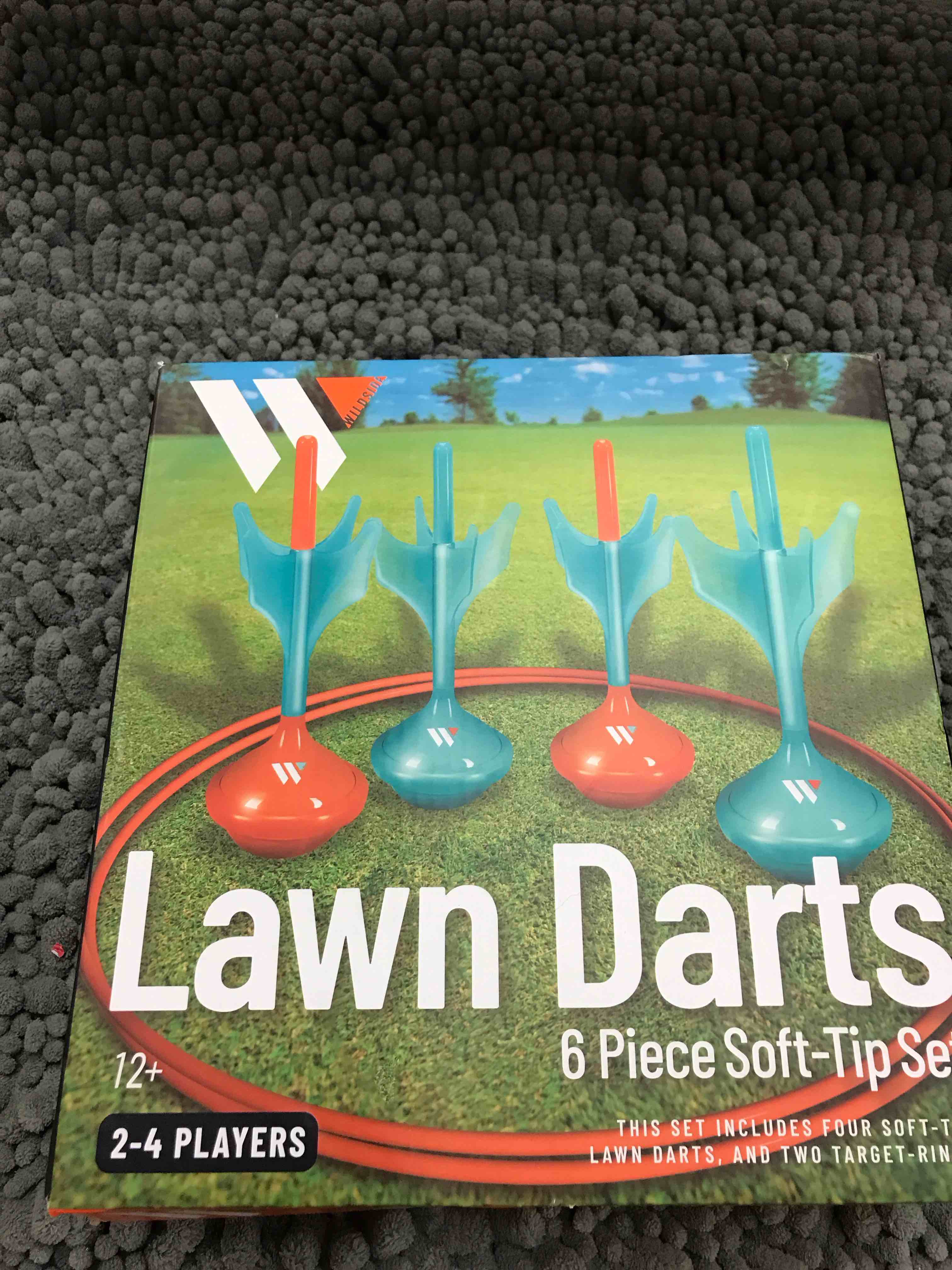 6 pc soft tip lawn darts