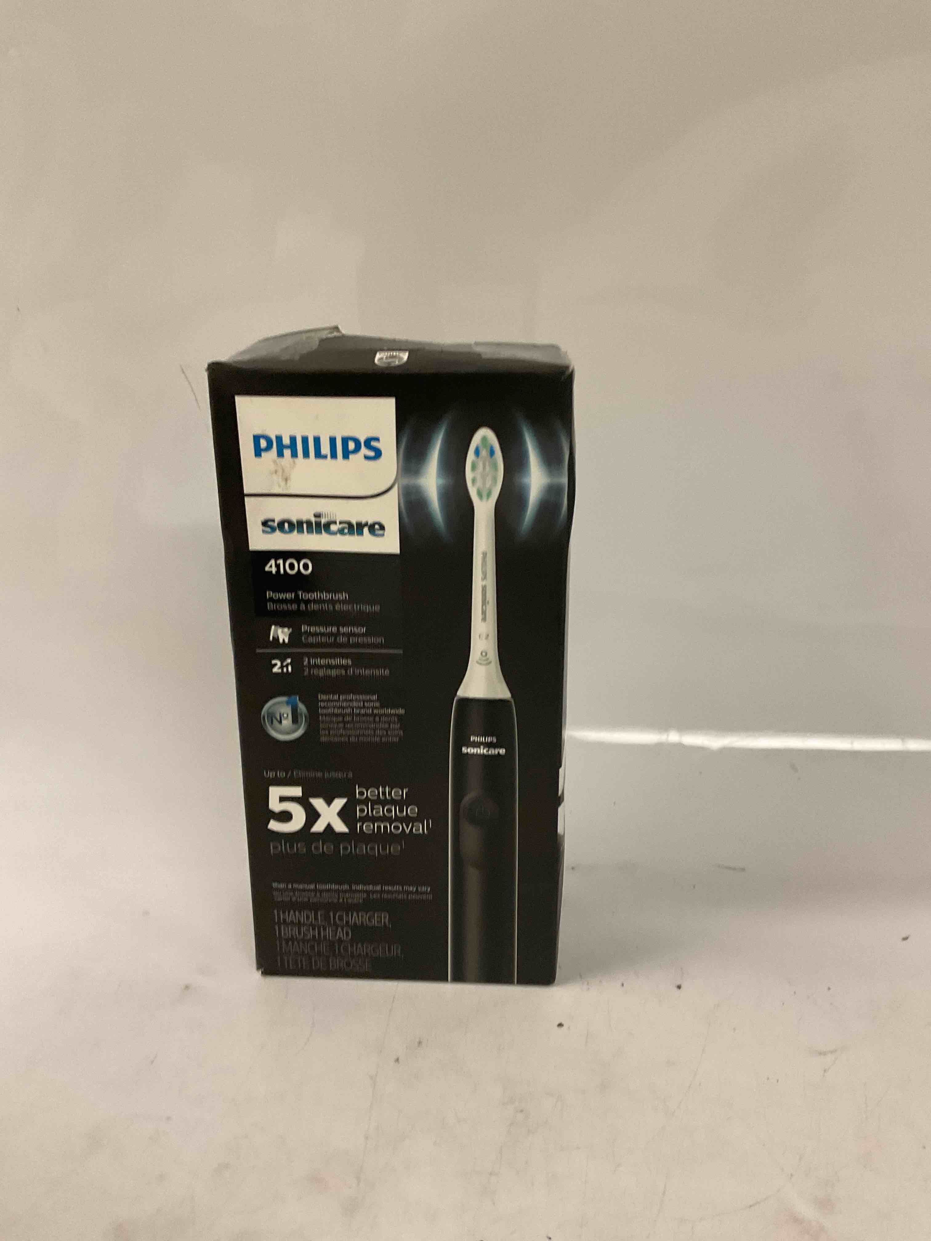 philips sonicare protectiveclean 4100 rechargeable electric toothbrush packaging may vary, white, 1 count