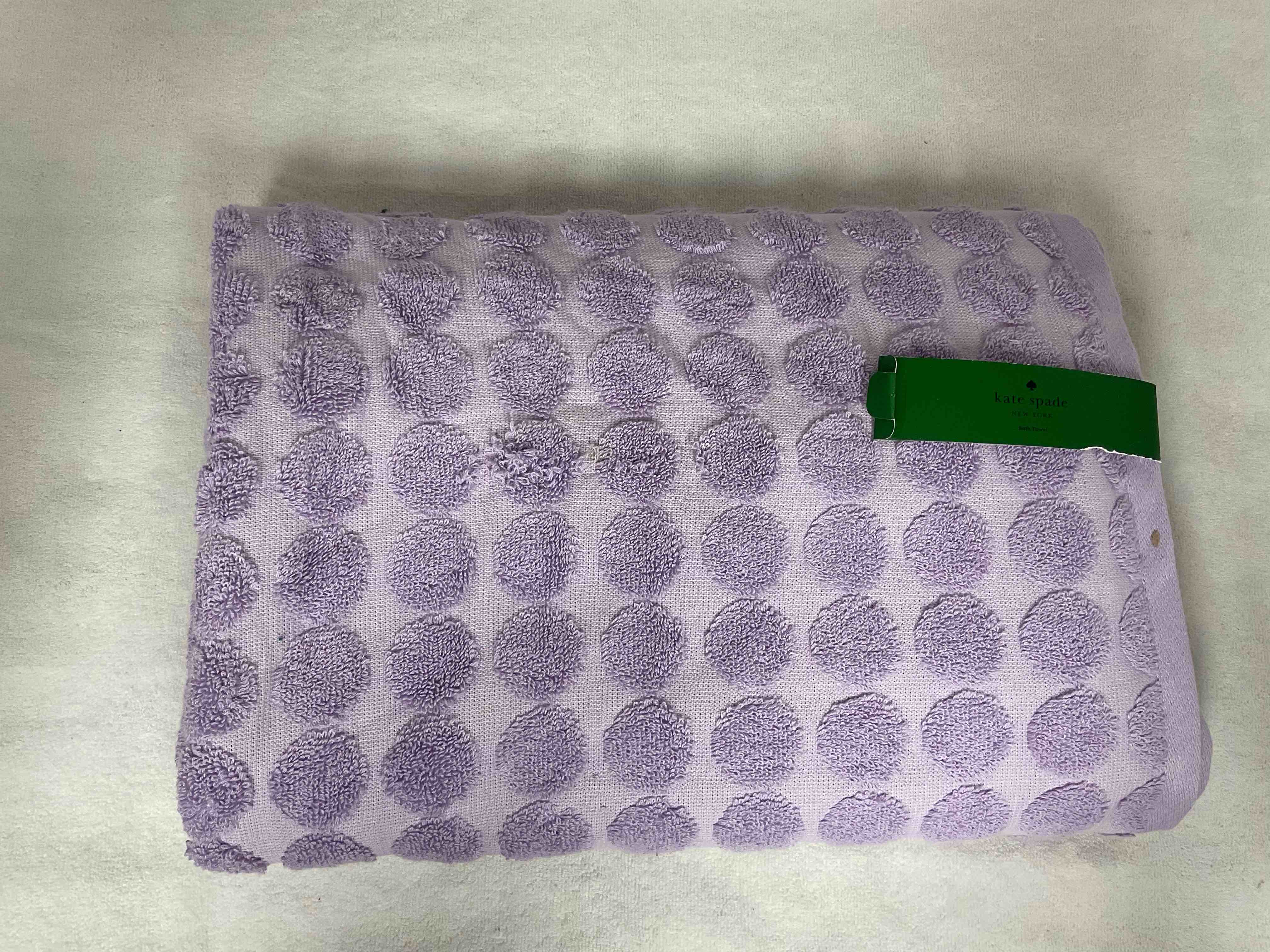 Kate Spade Towel-purple 