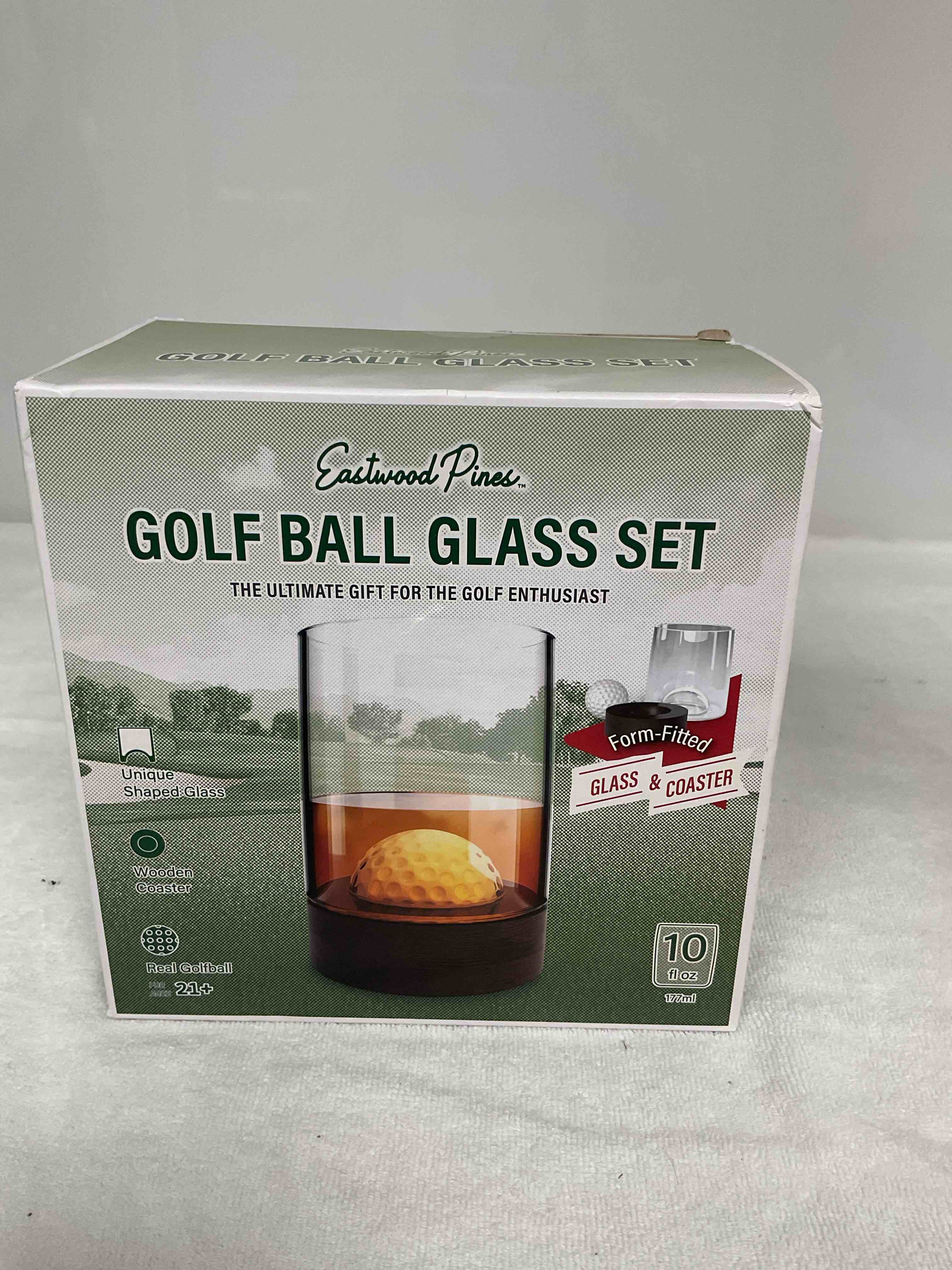 Eastwood Pines Golf Ball Glass Set 