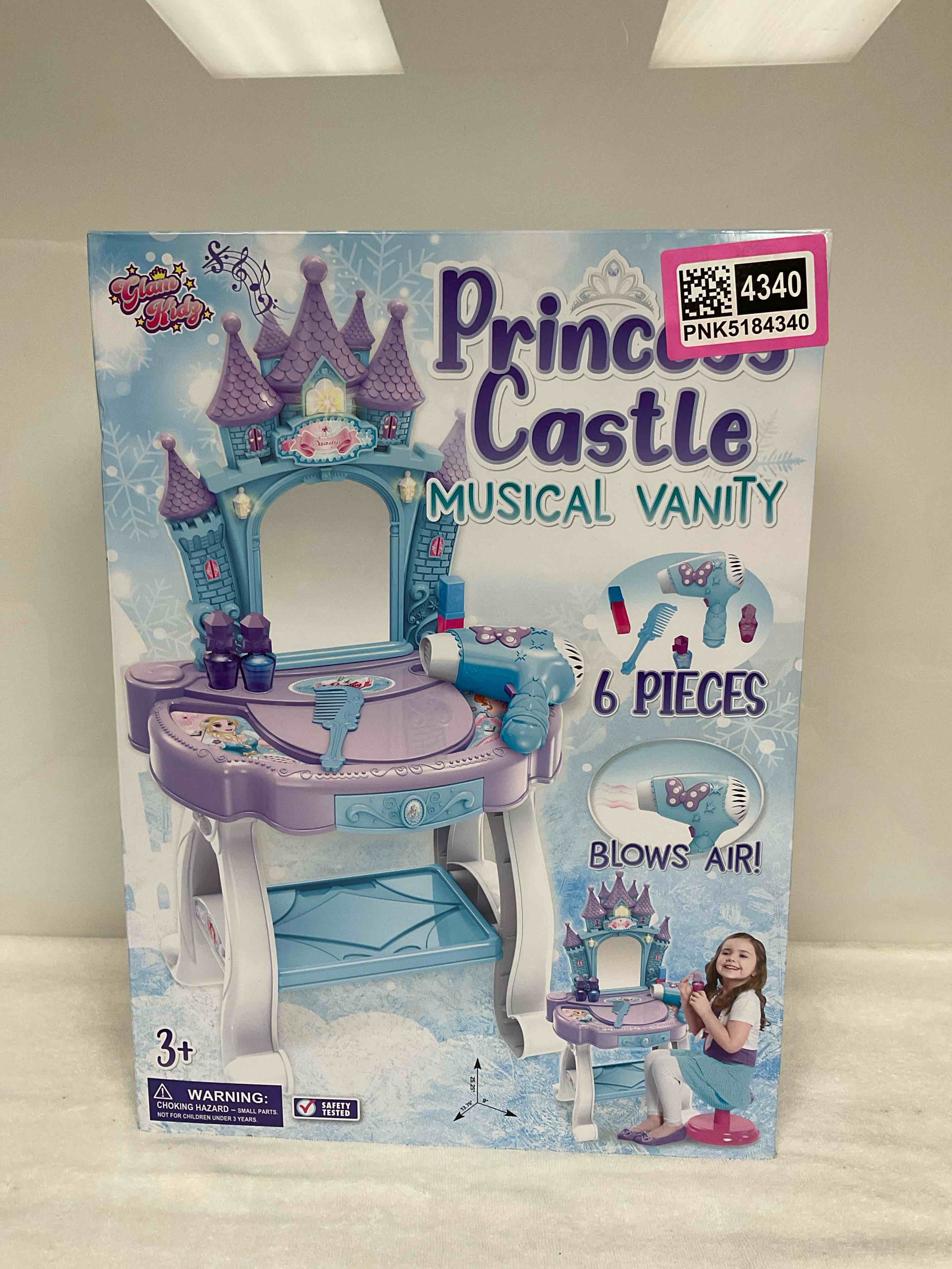 Princess Castle Musical Vanity 