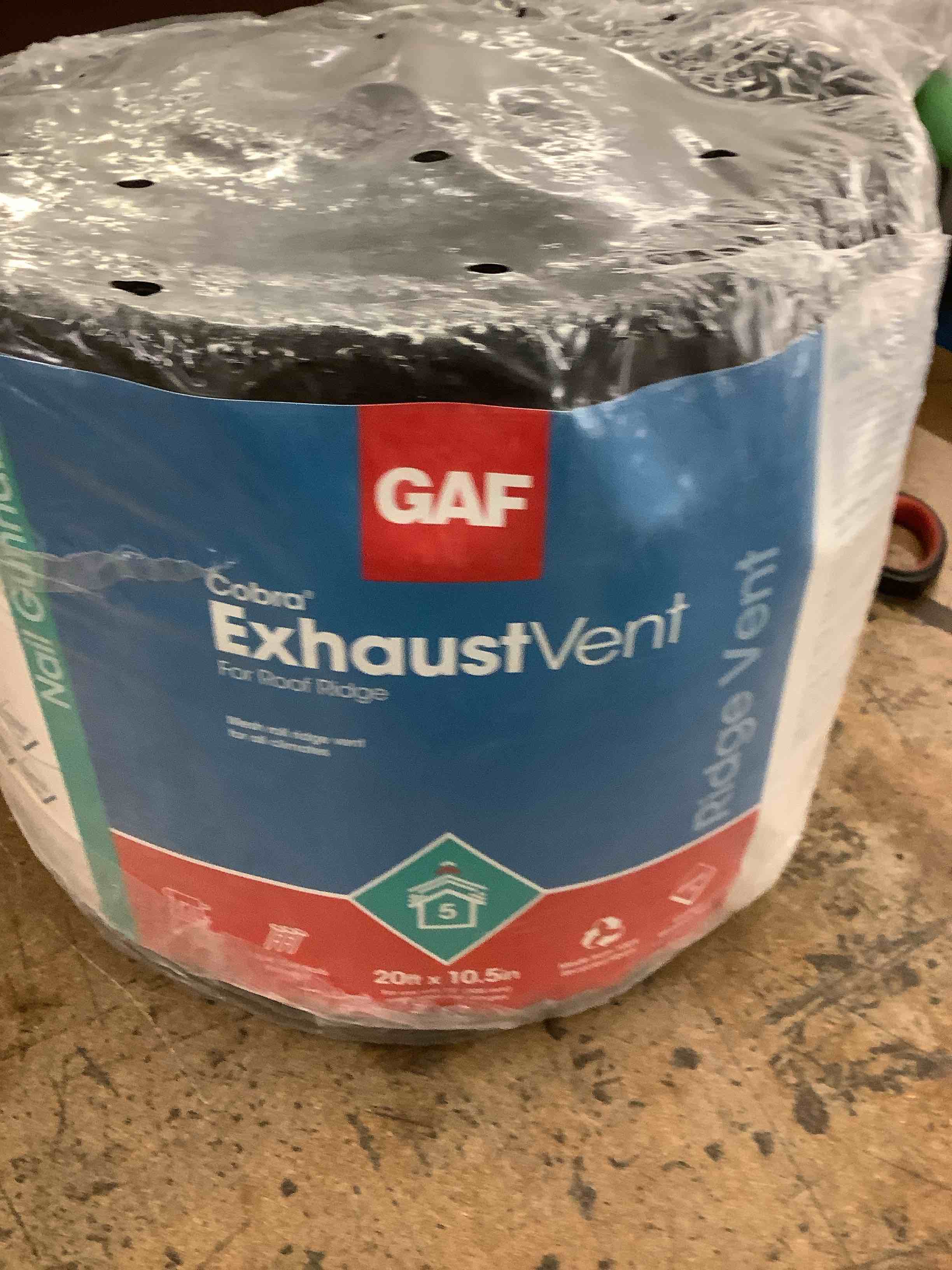 Condition photo showing Good Condition for ridge vent