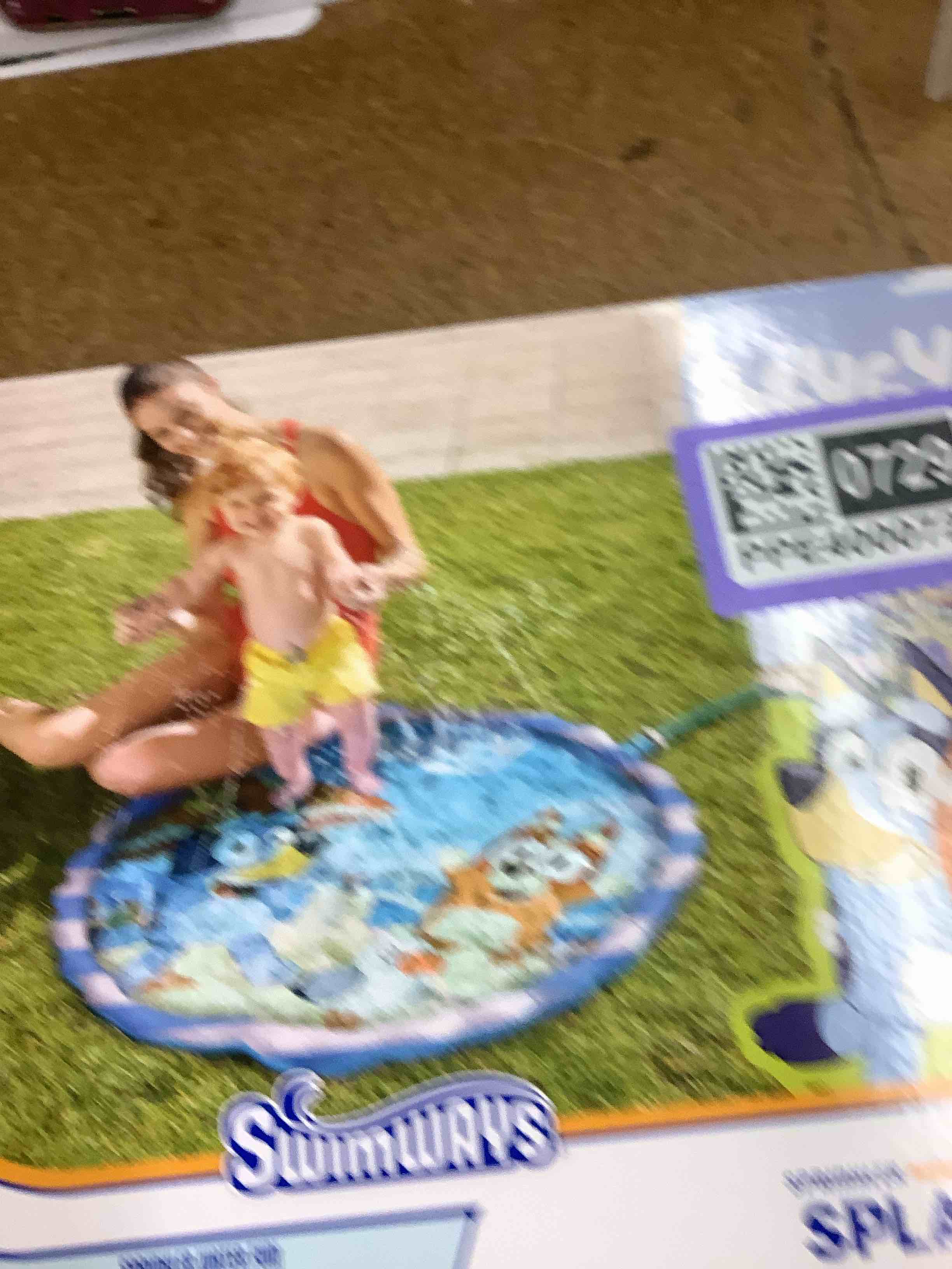 Bluey Splash Pad 