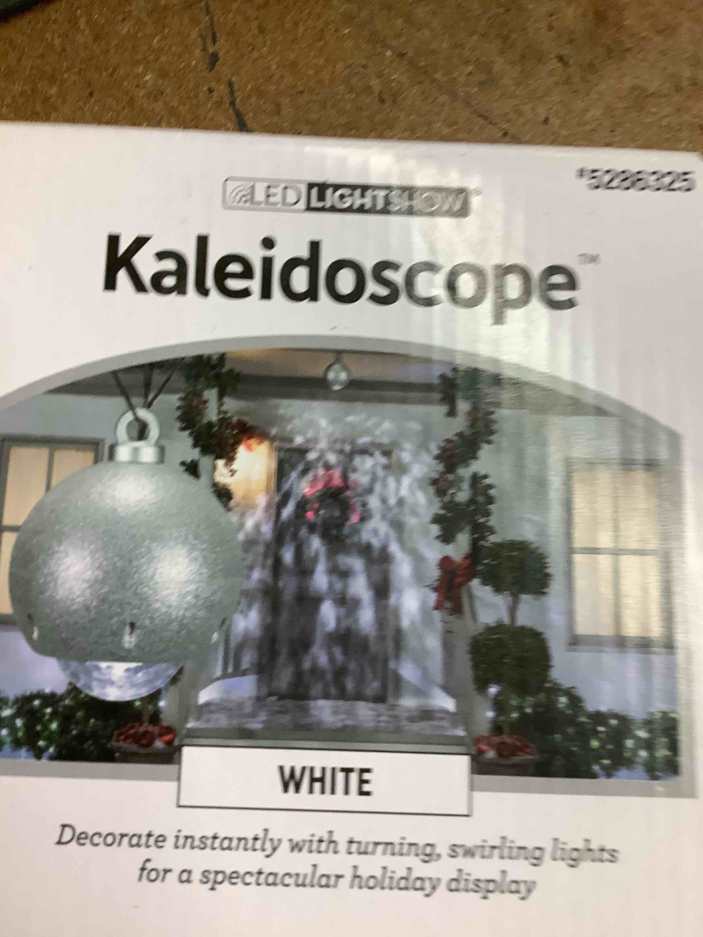 Kaleidoscope Hanging Projection Ornament 