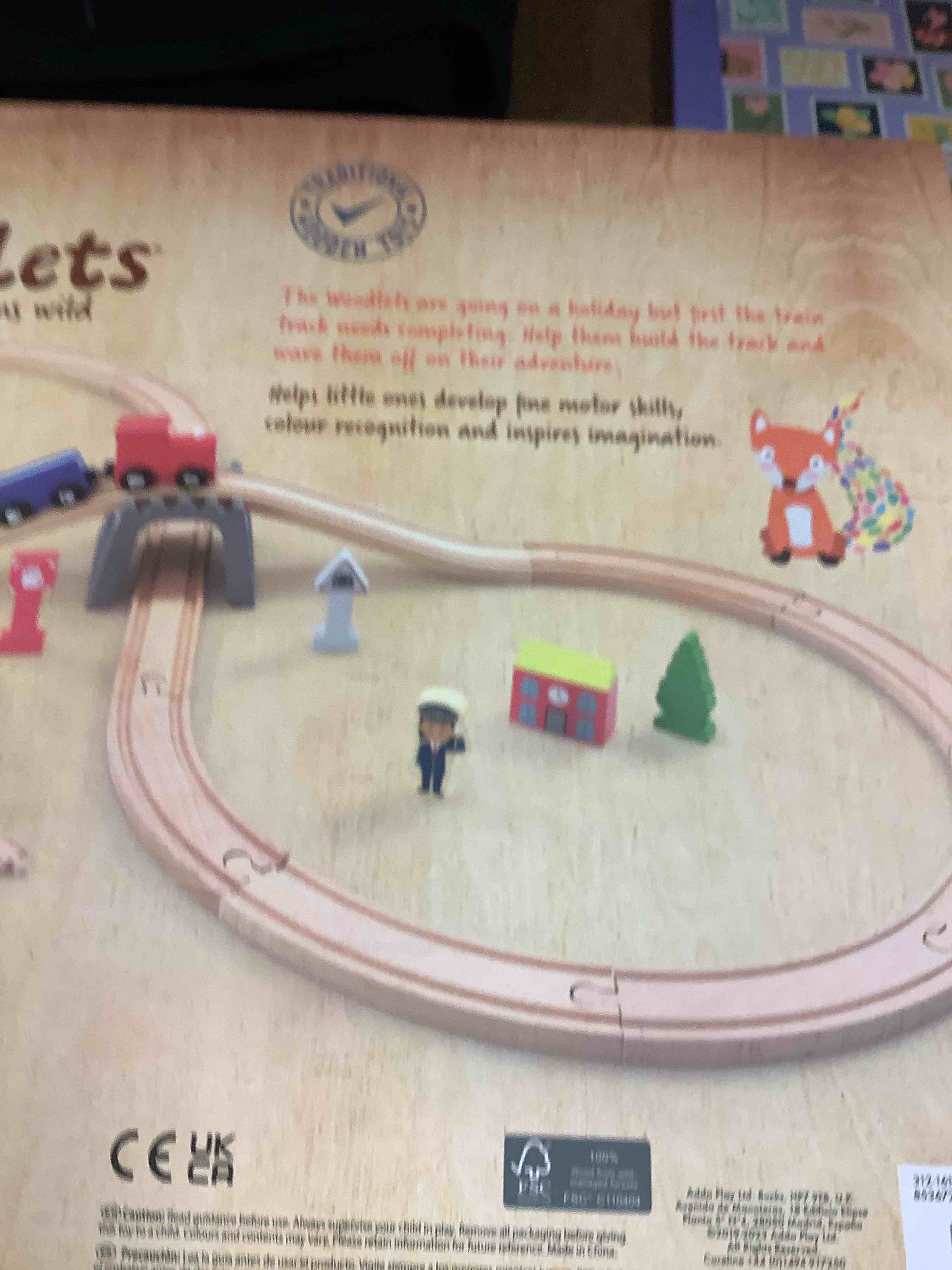 Woodlets 30 piece Train Set 