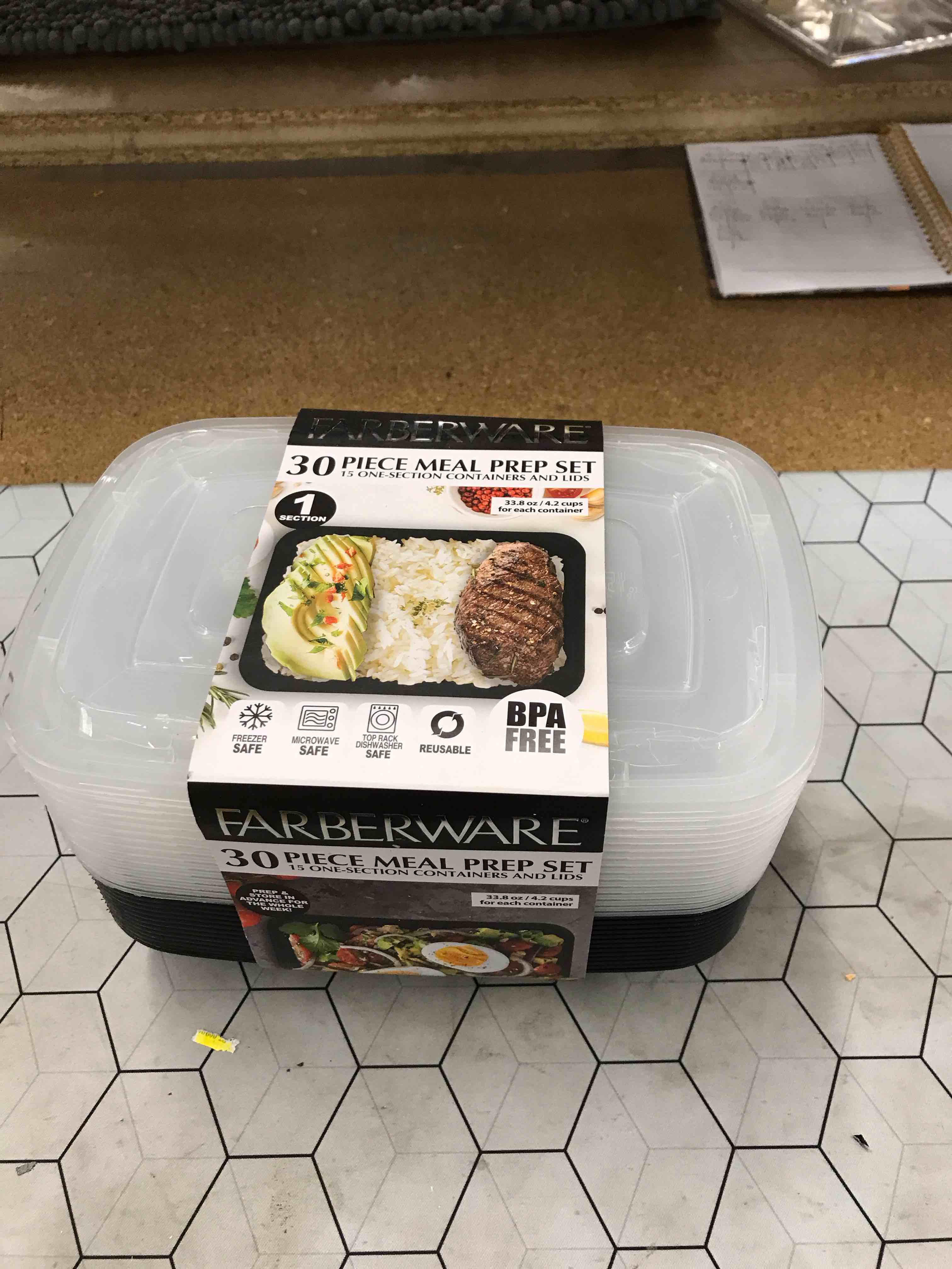 Condition photo showing New/Like New for tupperware
