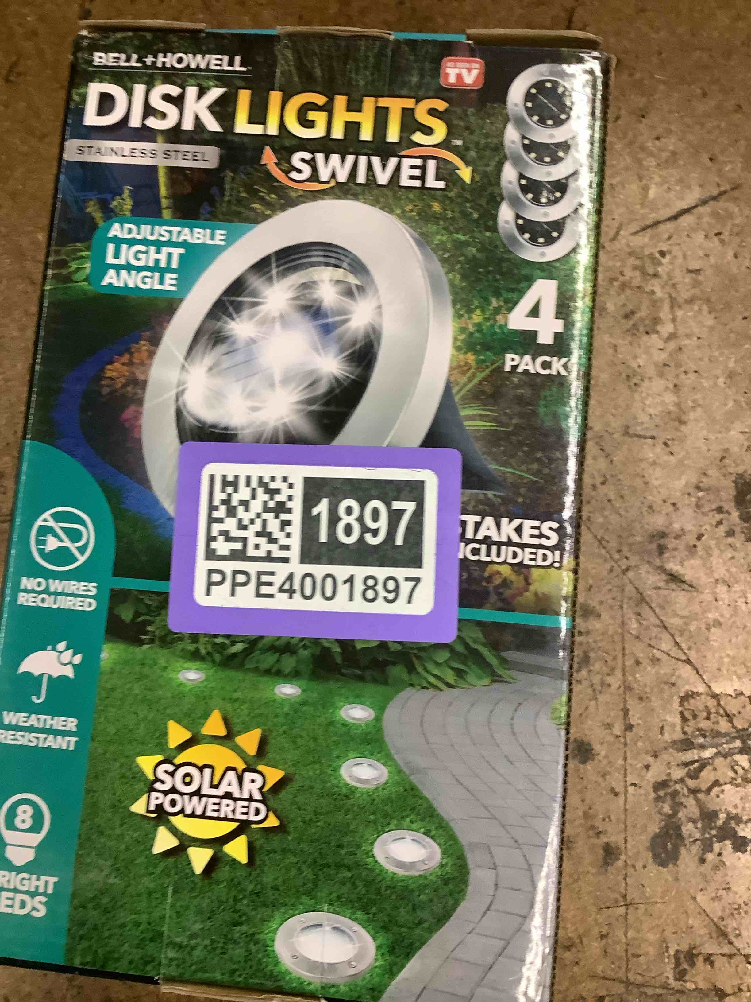 disk lights swivel