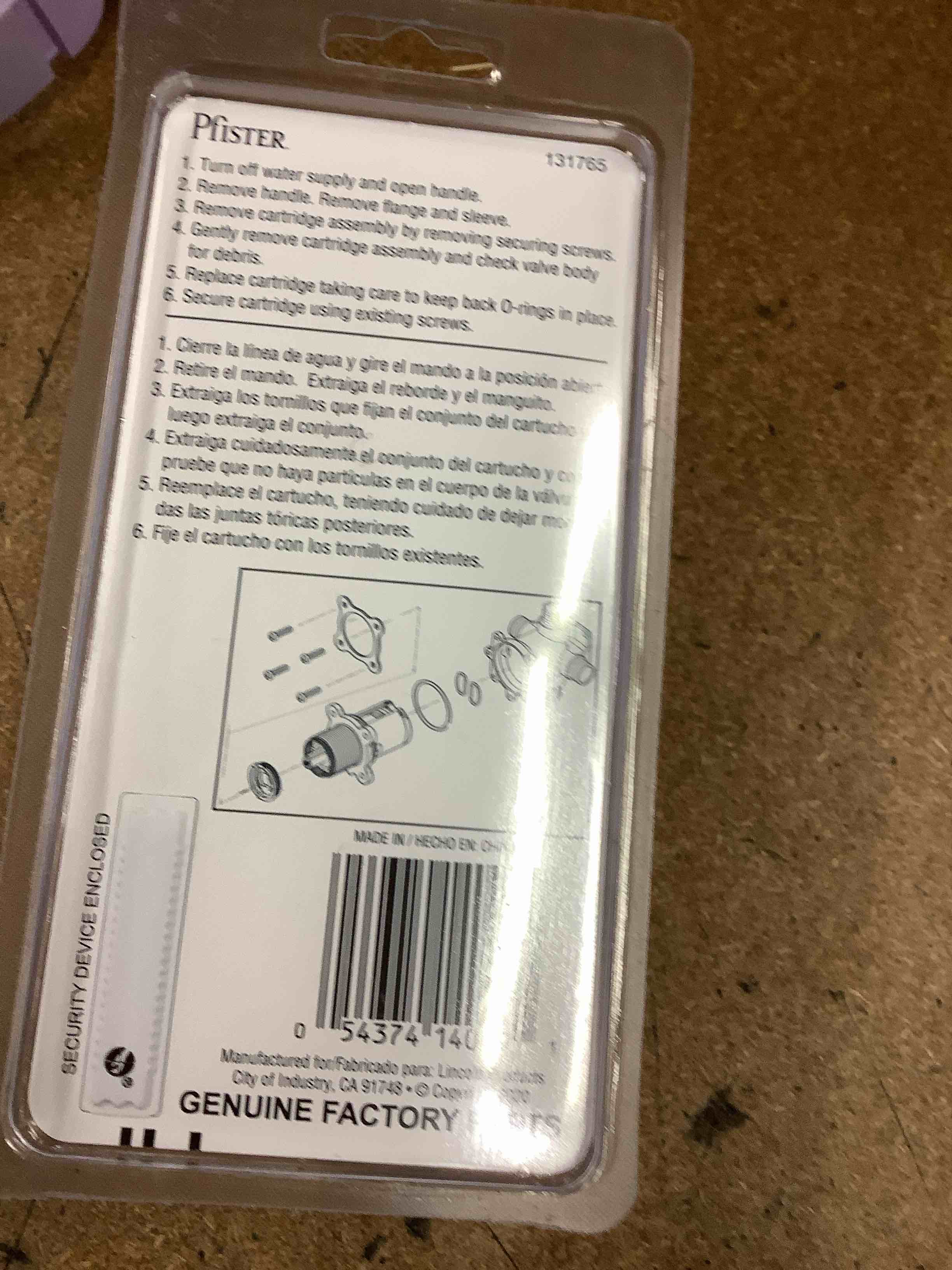 Lincoln Products Pfister 974-042 Ceramic Cartridge