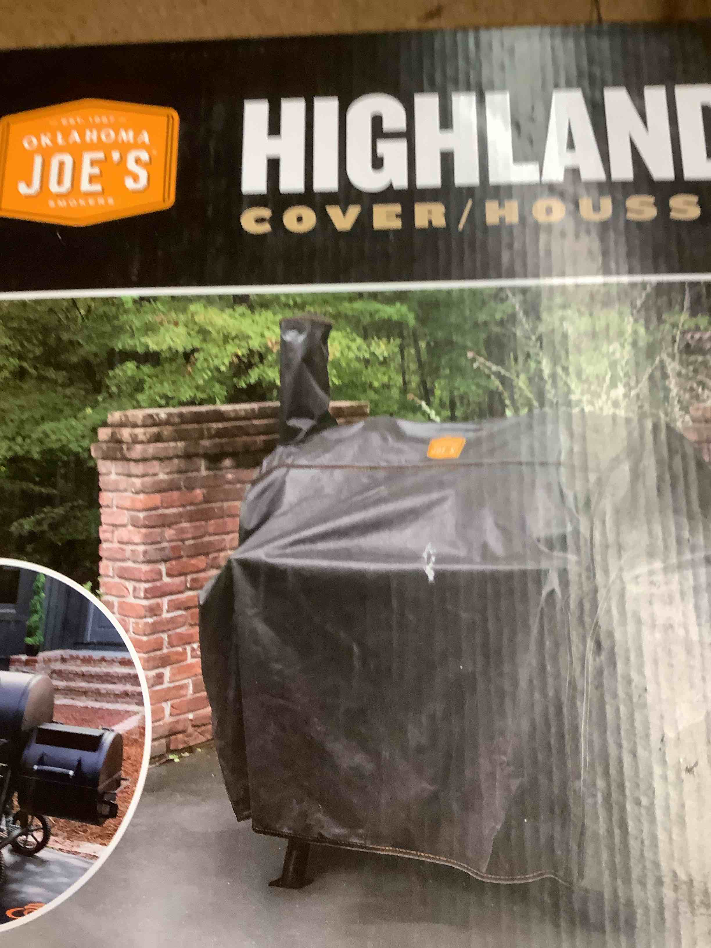 Oklahoma Joe's Highland 58.5-in Black Horizontal Smoker Cover 8259970P04