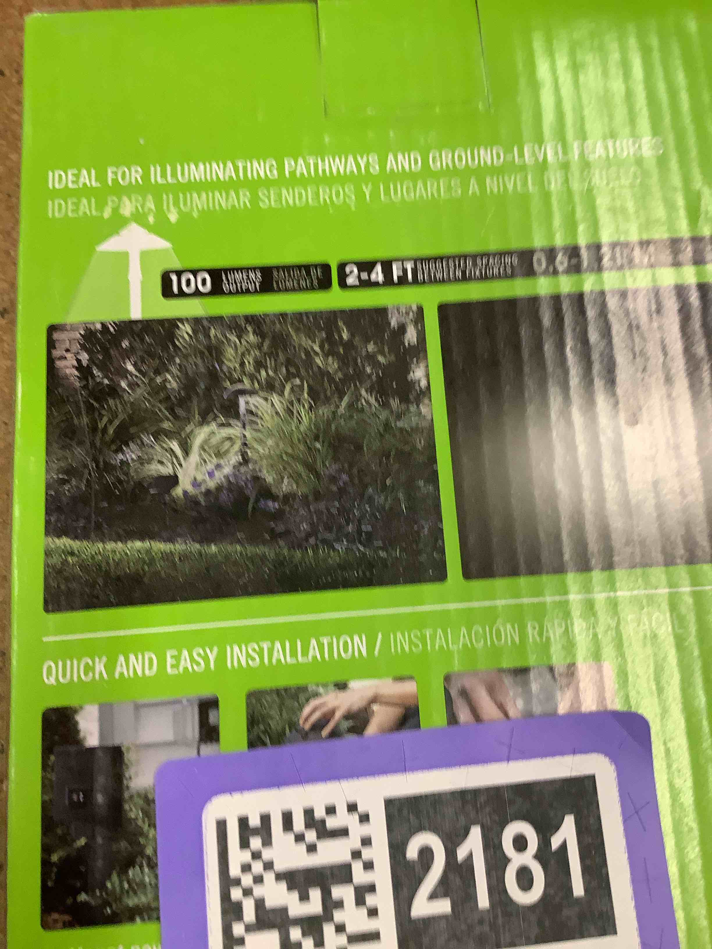 Condition photo showing Good Condition for portfolio 1-pack x 3.5-watt black low voltage integrated led path light