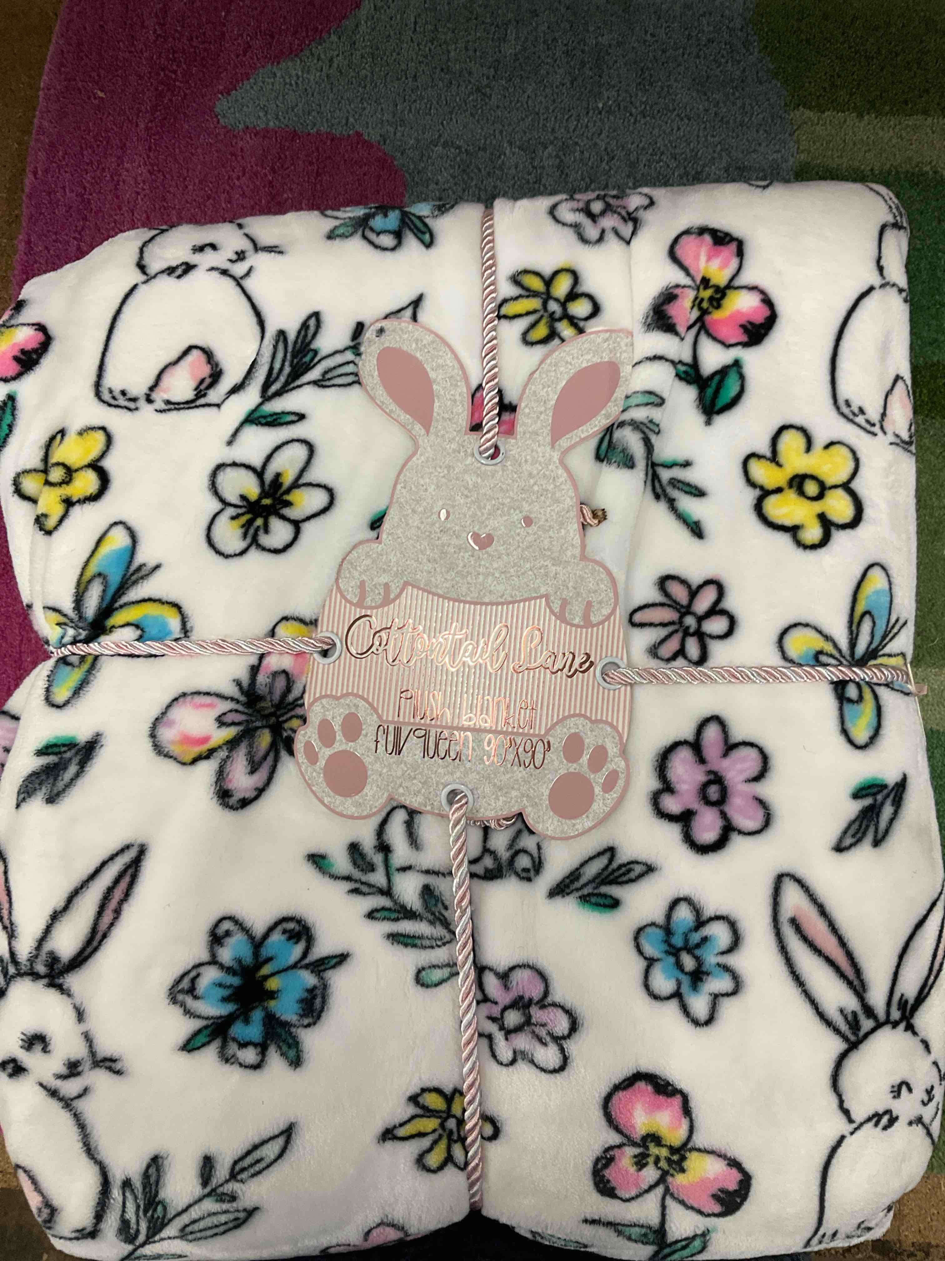 Plush Easter Blanket