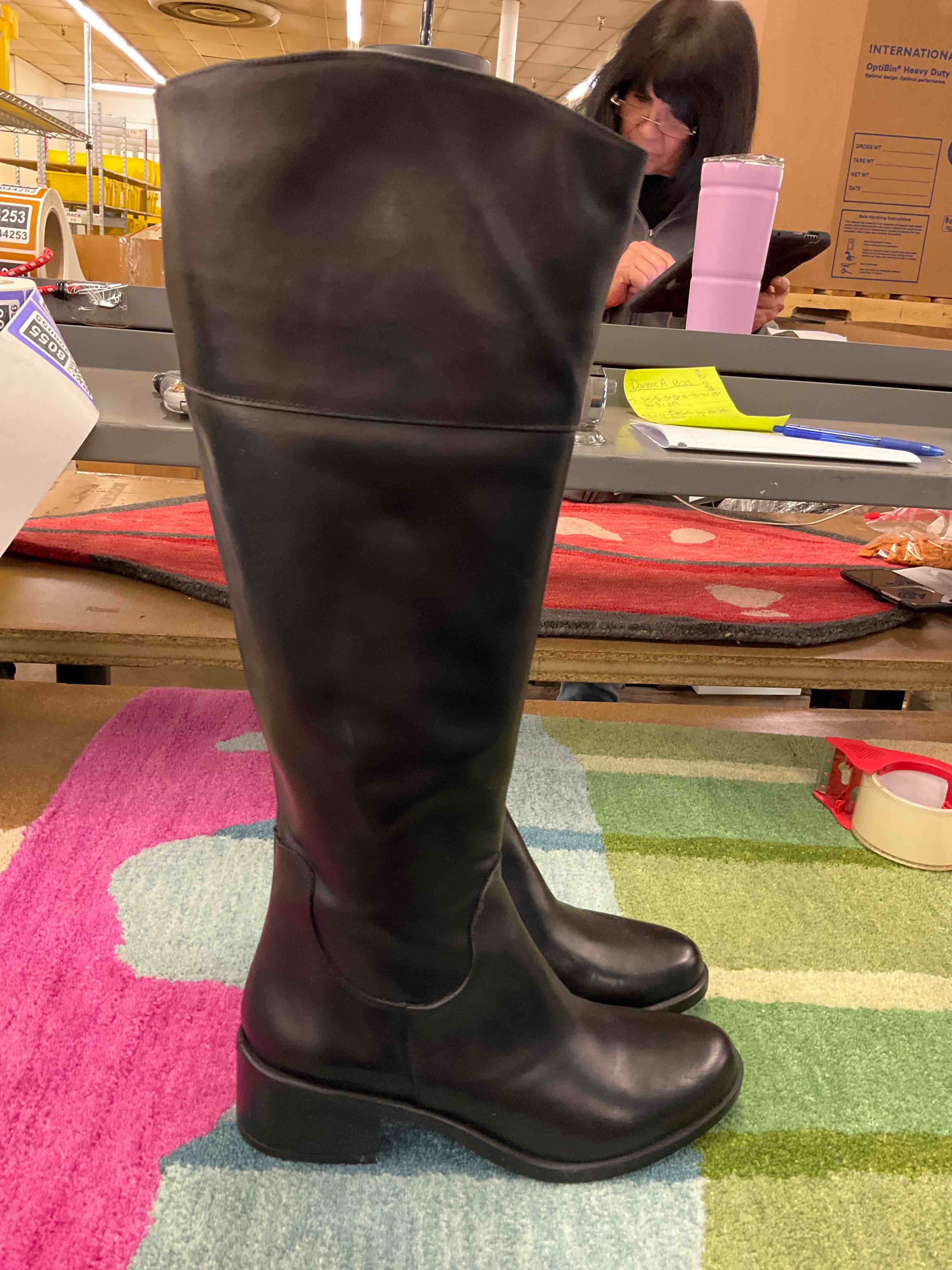 Italian Leather High Shaft Boots