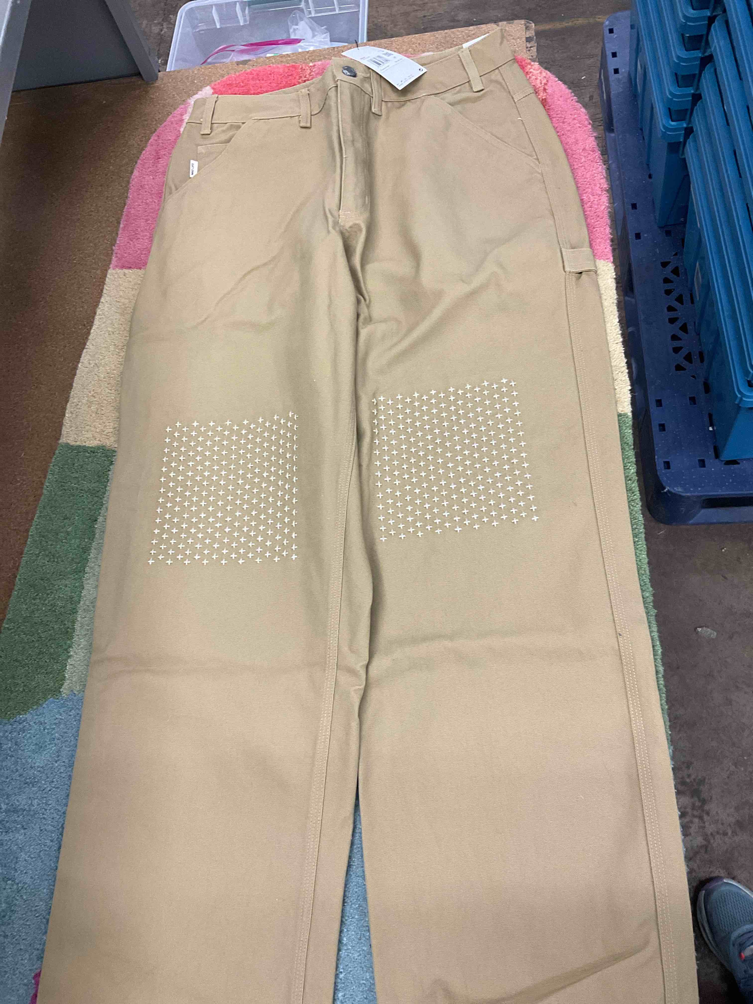 Nike Life Men's Carpenter Pants (HJ8478-297, Parachute Beige/Desert)