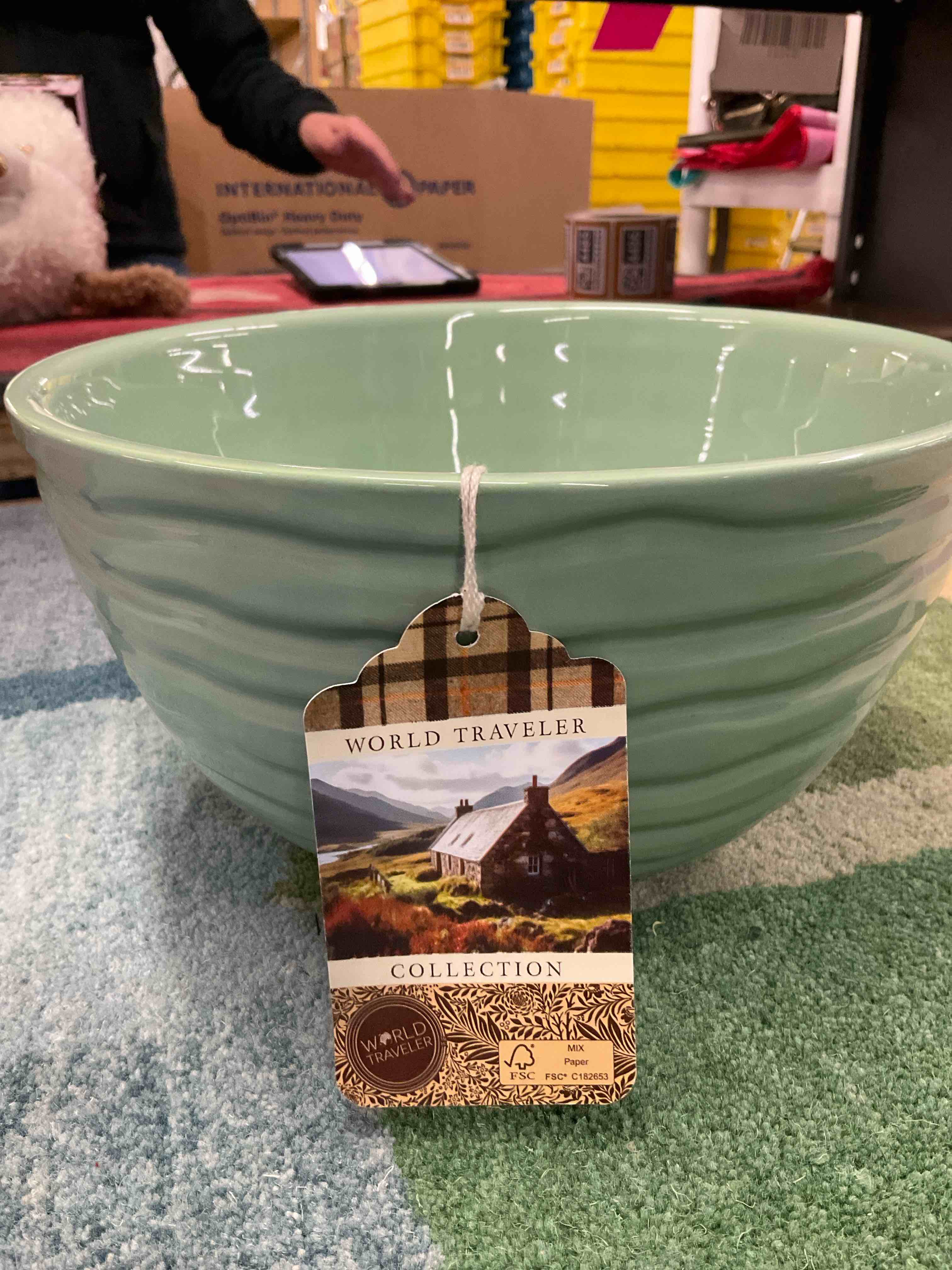 Large Ceramic Bowl - Made in Portugal