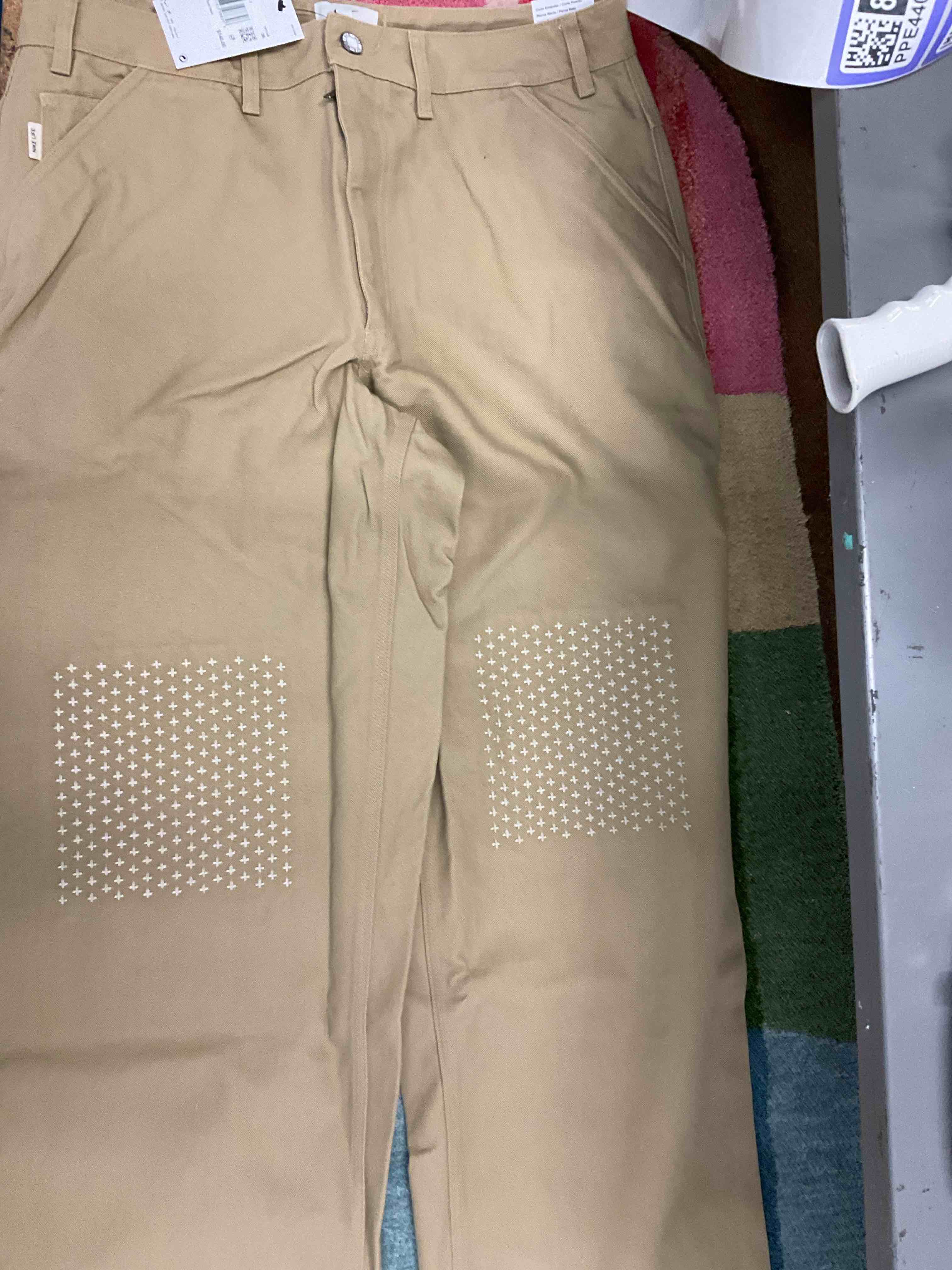 Nike Life Men's Carpenter Pants (HJ8478-297, Parachute Beige/Desert)