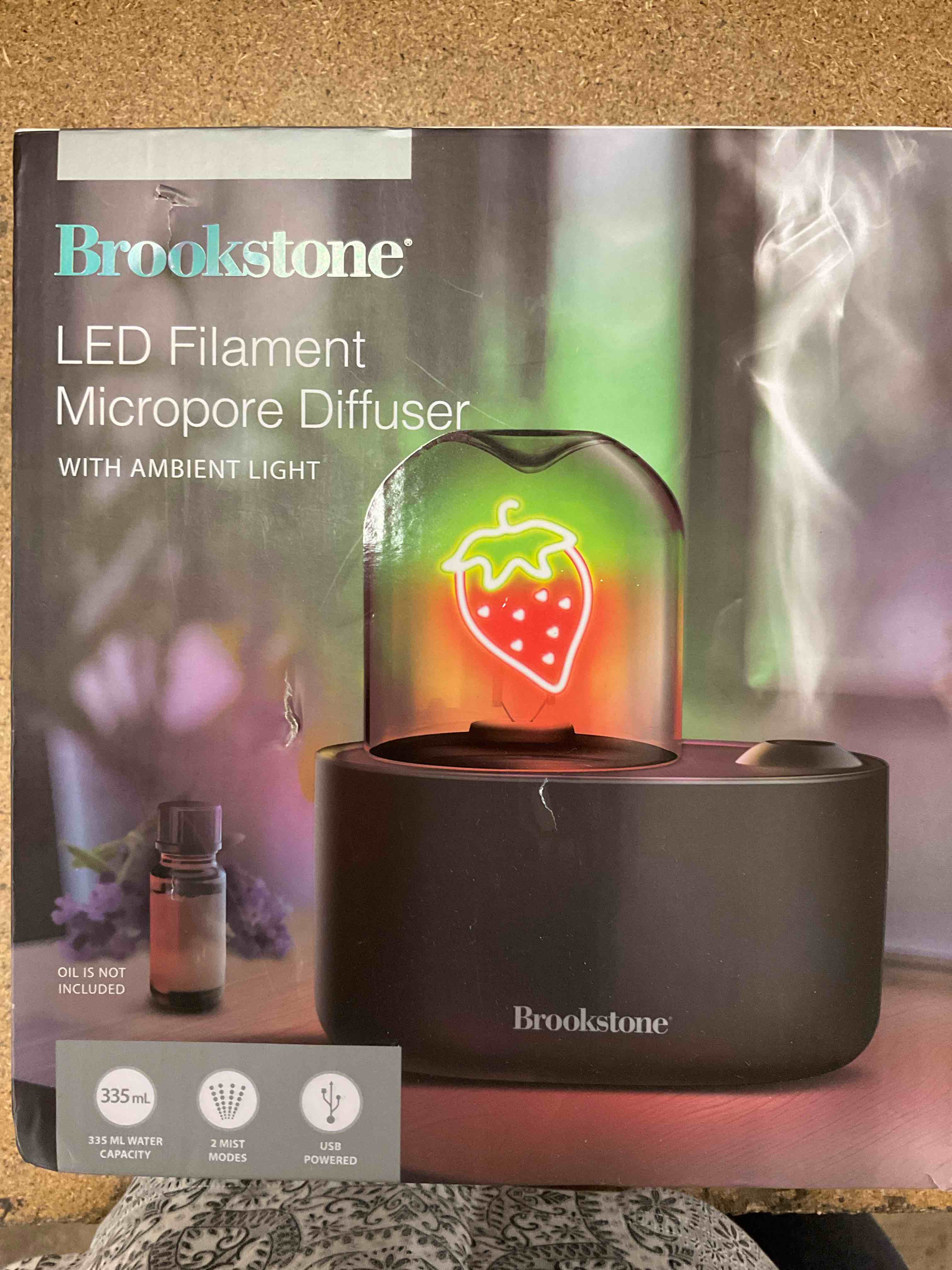 LED Filament Micropore Diffuser - Strawberry 