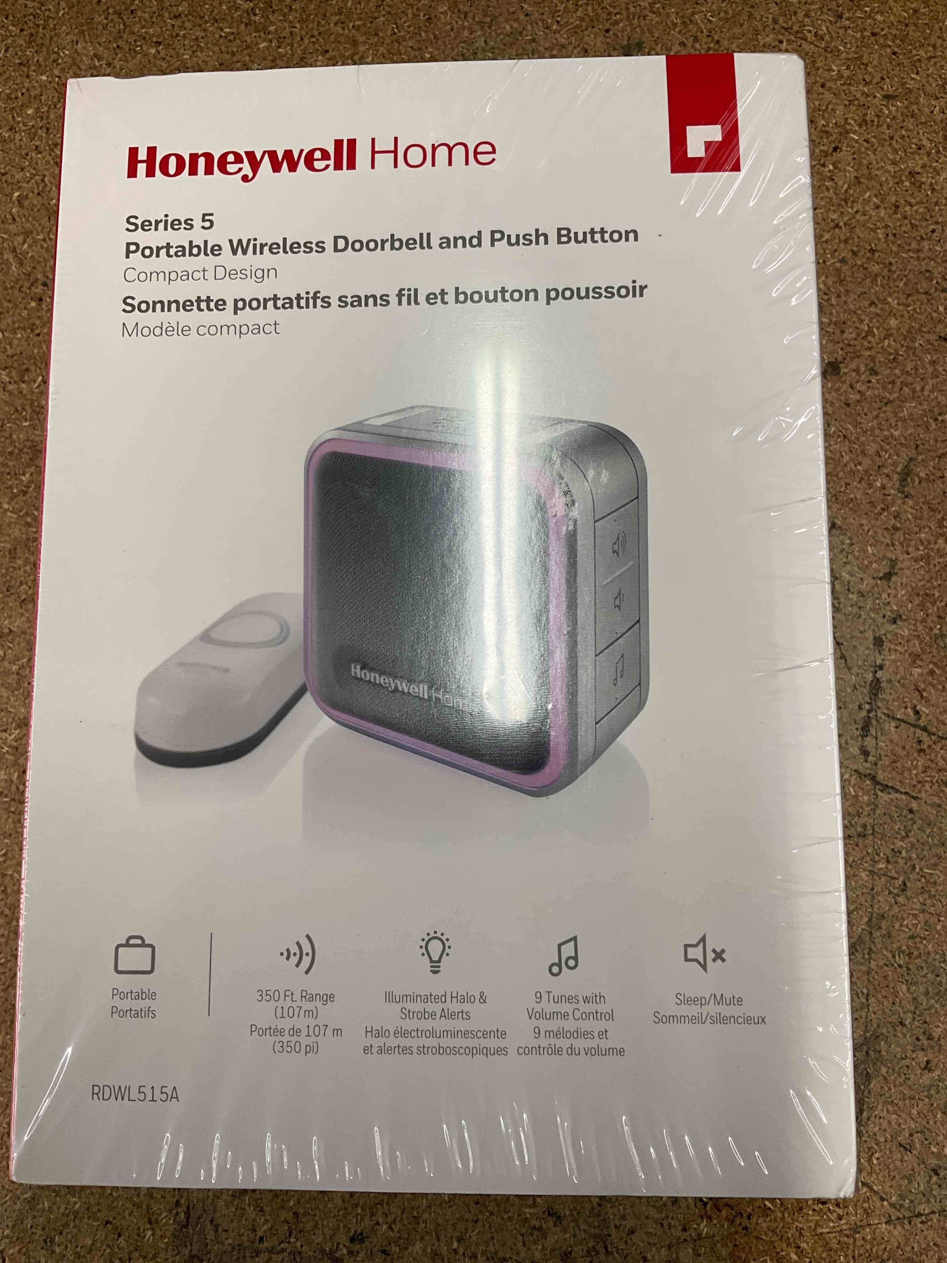 Honeywell Home 5 Series Portable Wireless Doorbell