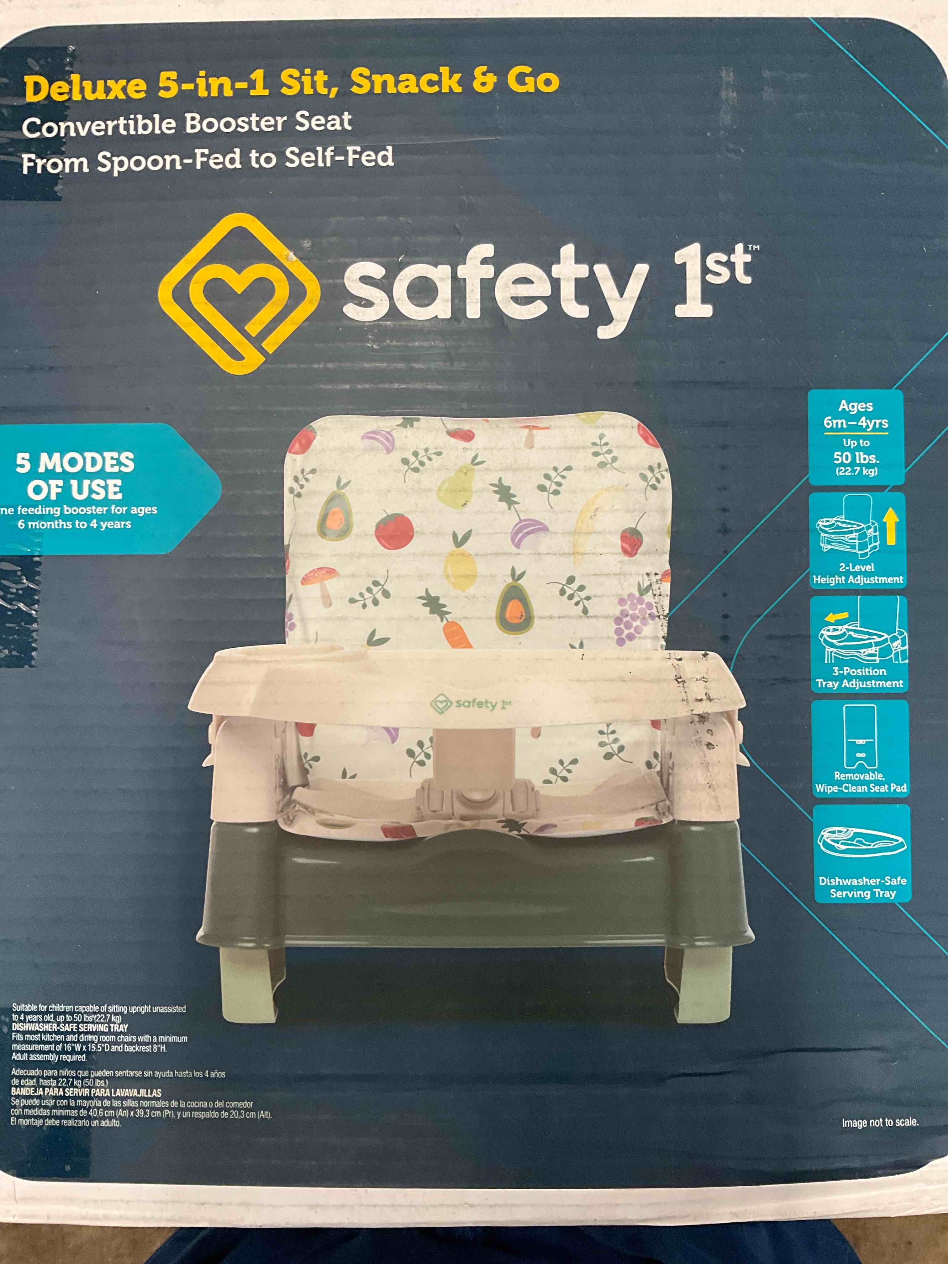 Deluxe 5-in-1 Sit, Snack & Go