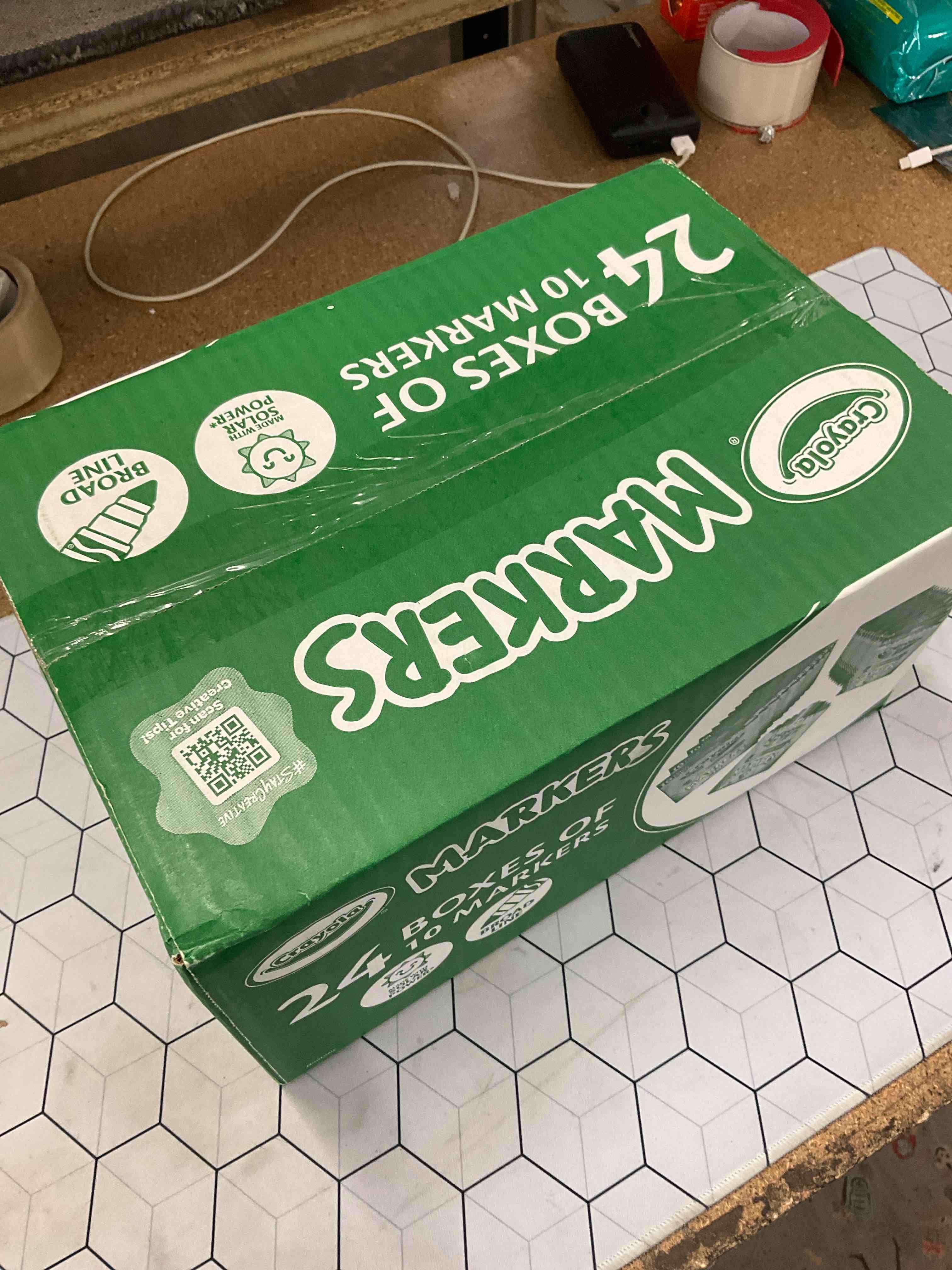 crayola boxes of markers