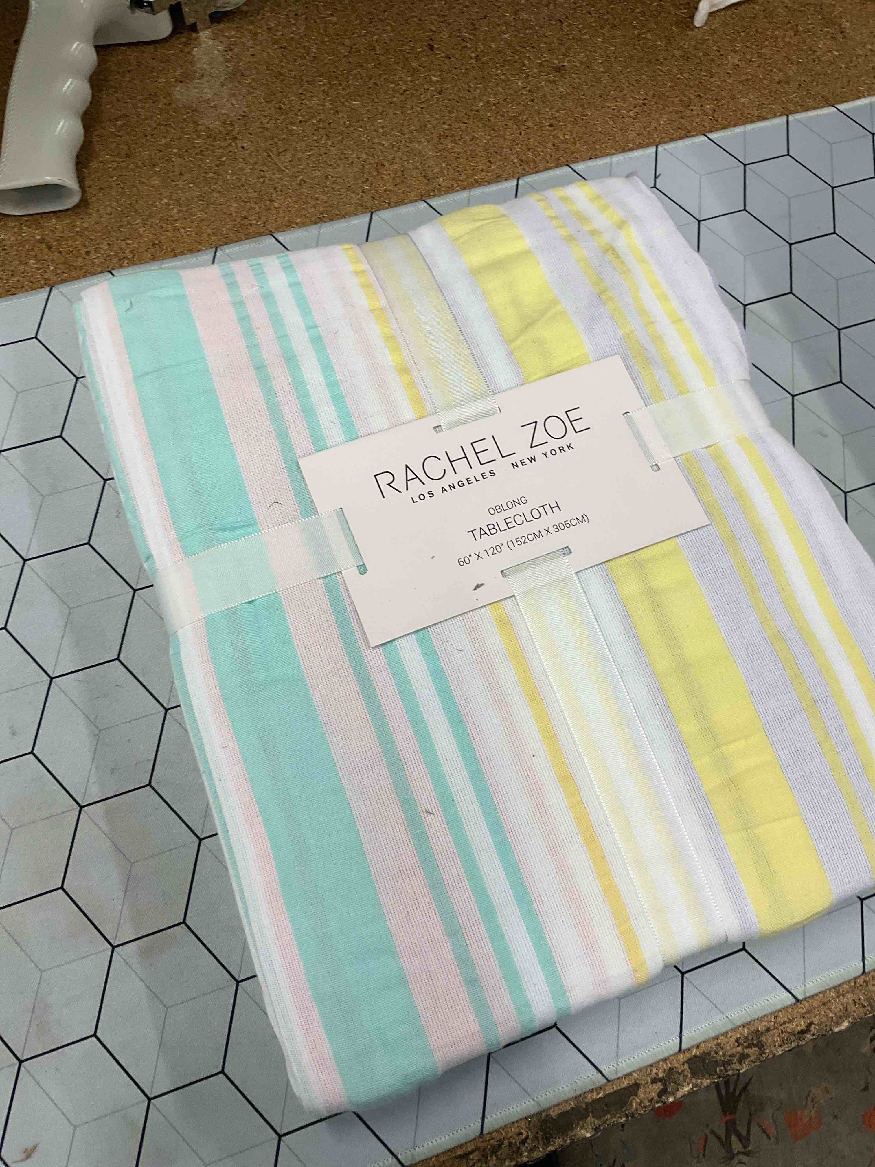 Rachel Zoe tablecloth