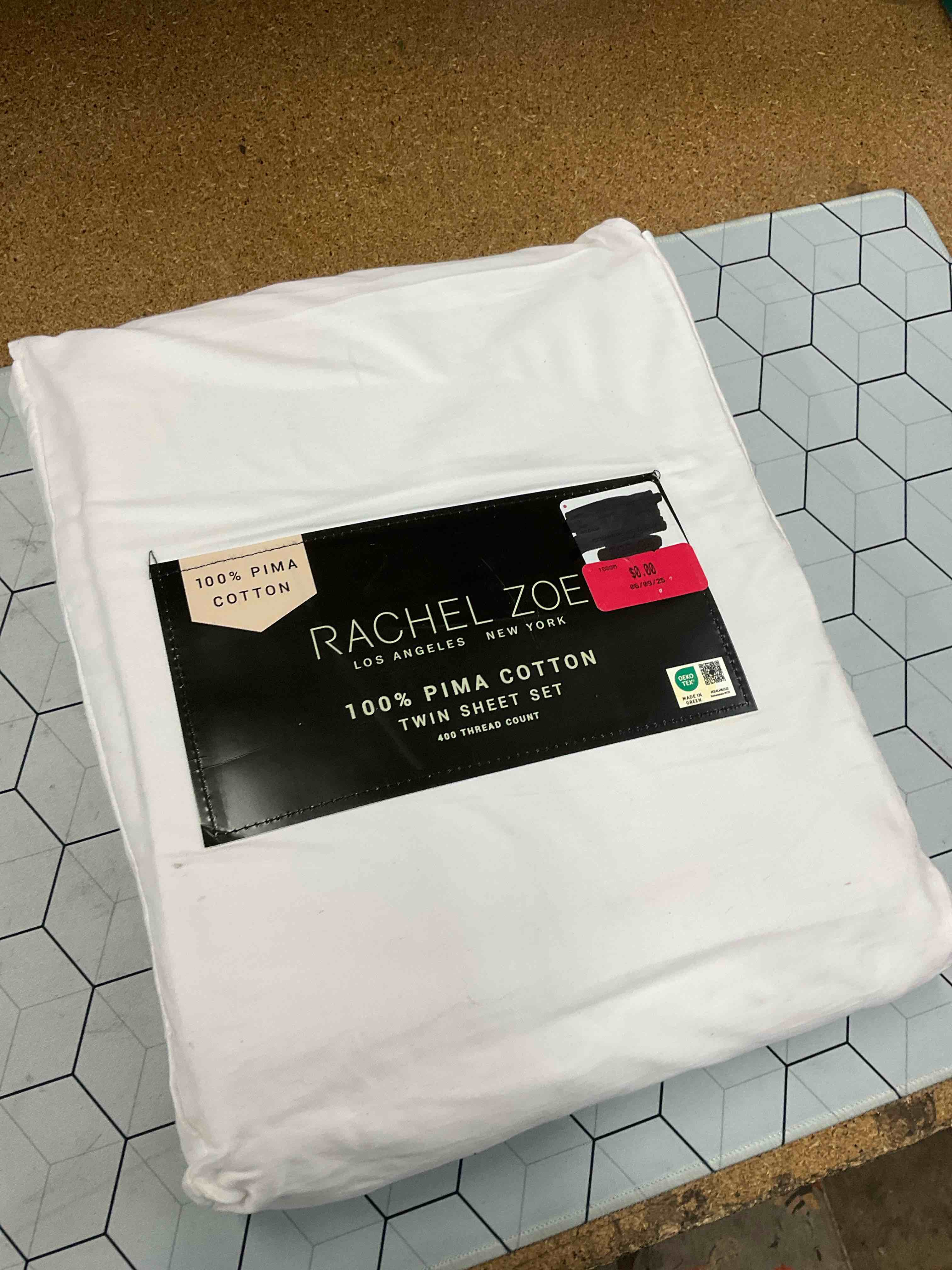 Rachel Zoe twin sheet set