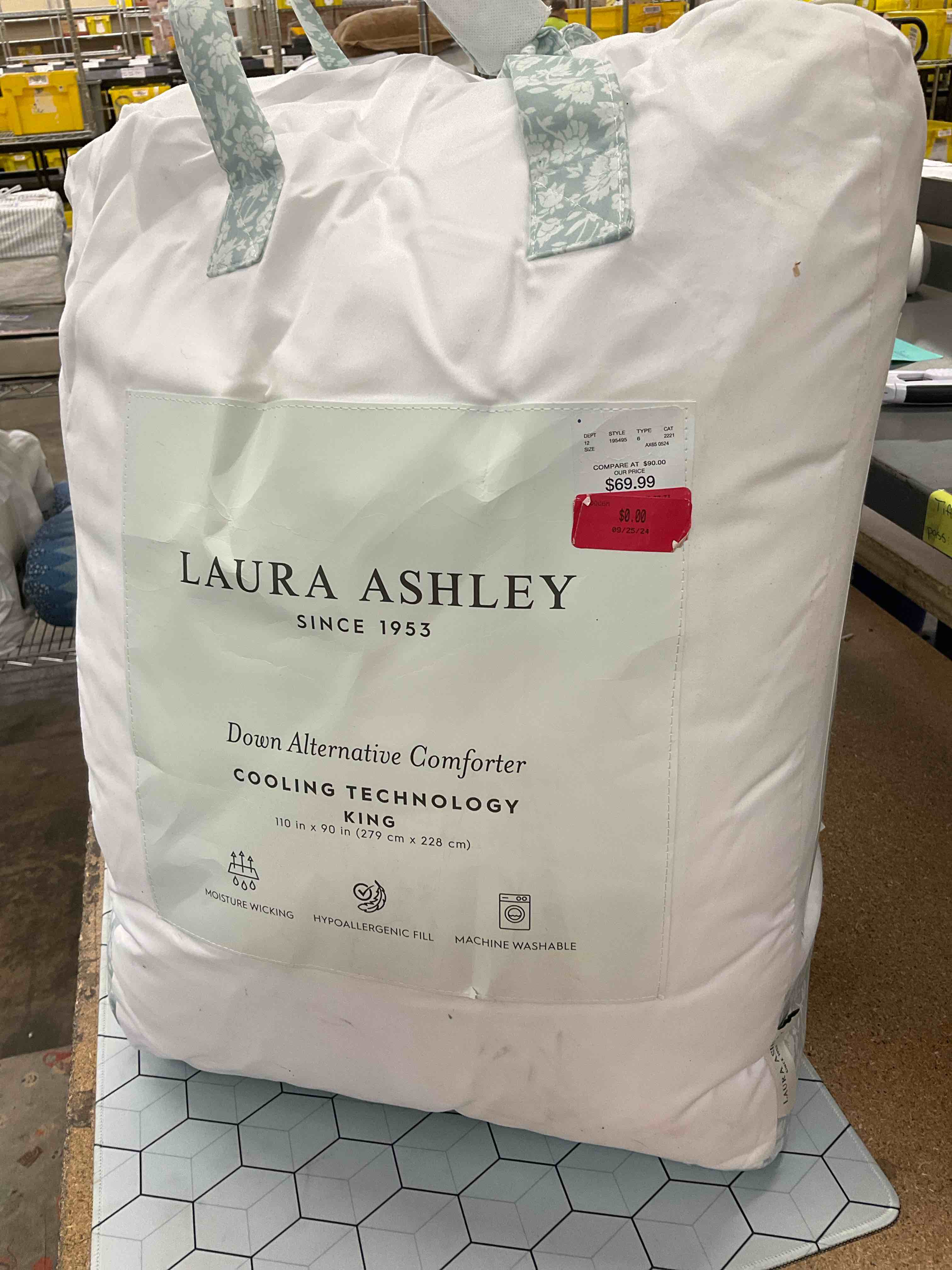 king cooling technology comforter